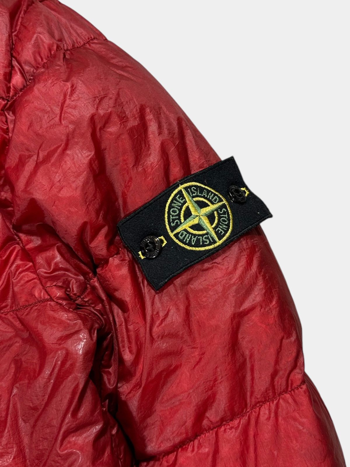 Stone Island Stone Island - AW11 Red Puffer / Down Jacket Size US L / EU 52-54 / 3 - 4 Thumbnail