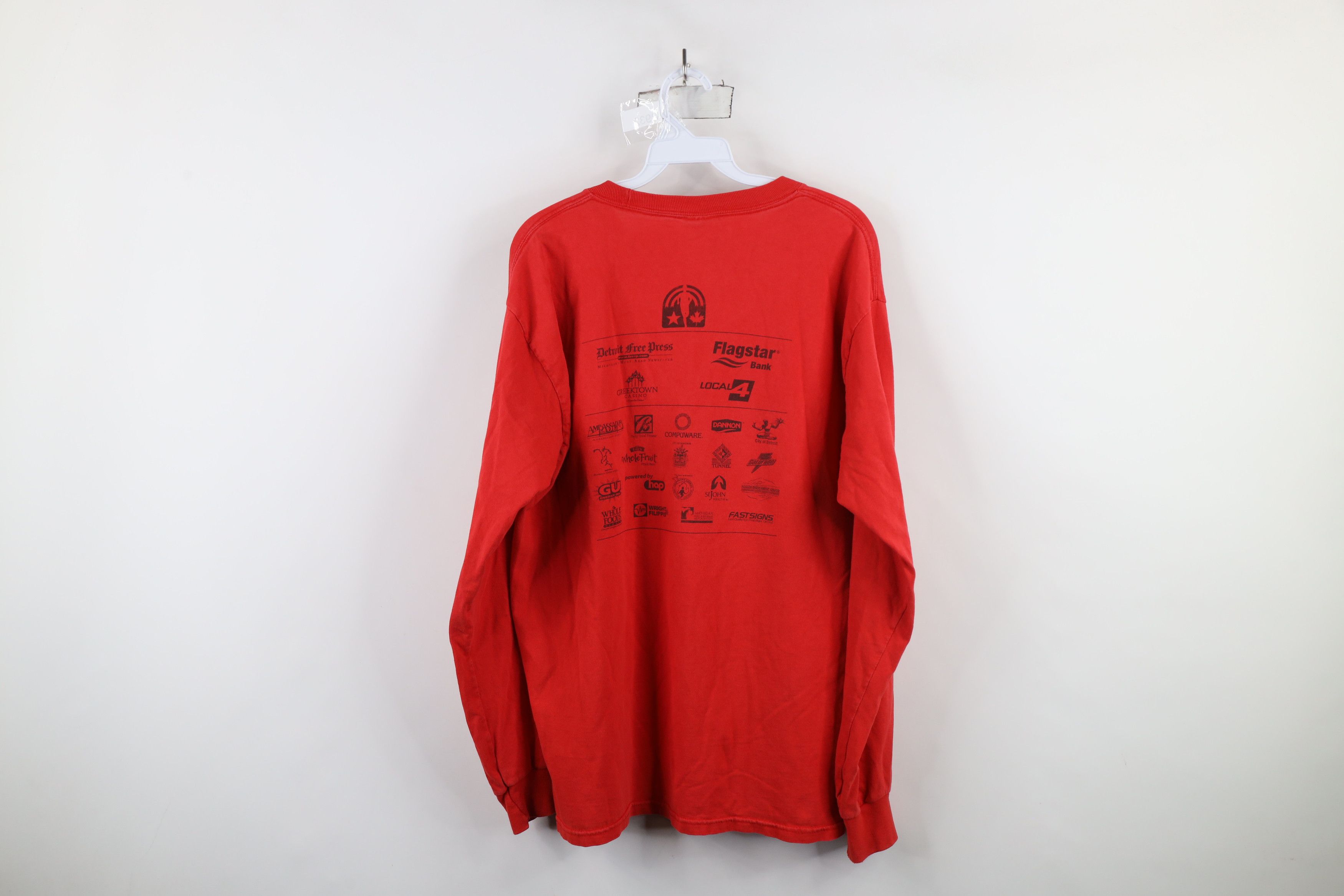 Vintage Vintage Y2K 2005 Press Half Marathon Long Sleeve T-Shirt Size US L / EU 52-54 / 3 - 11 Thumbnail
