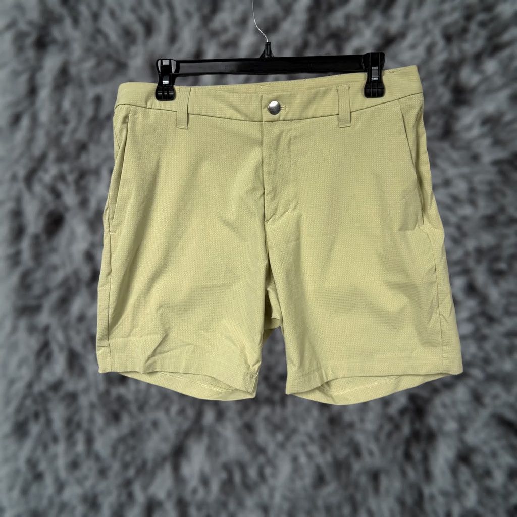 Lululemon Lululemon Shorts Mens 31 Green Athletic 7 Inseam Zip Pocket Lightweight Quick Dry Golf Casual Shirt/Shorts Size US 31 - 1 Thumbnail