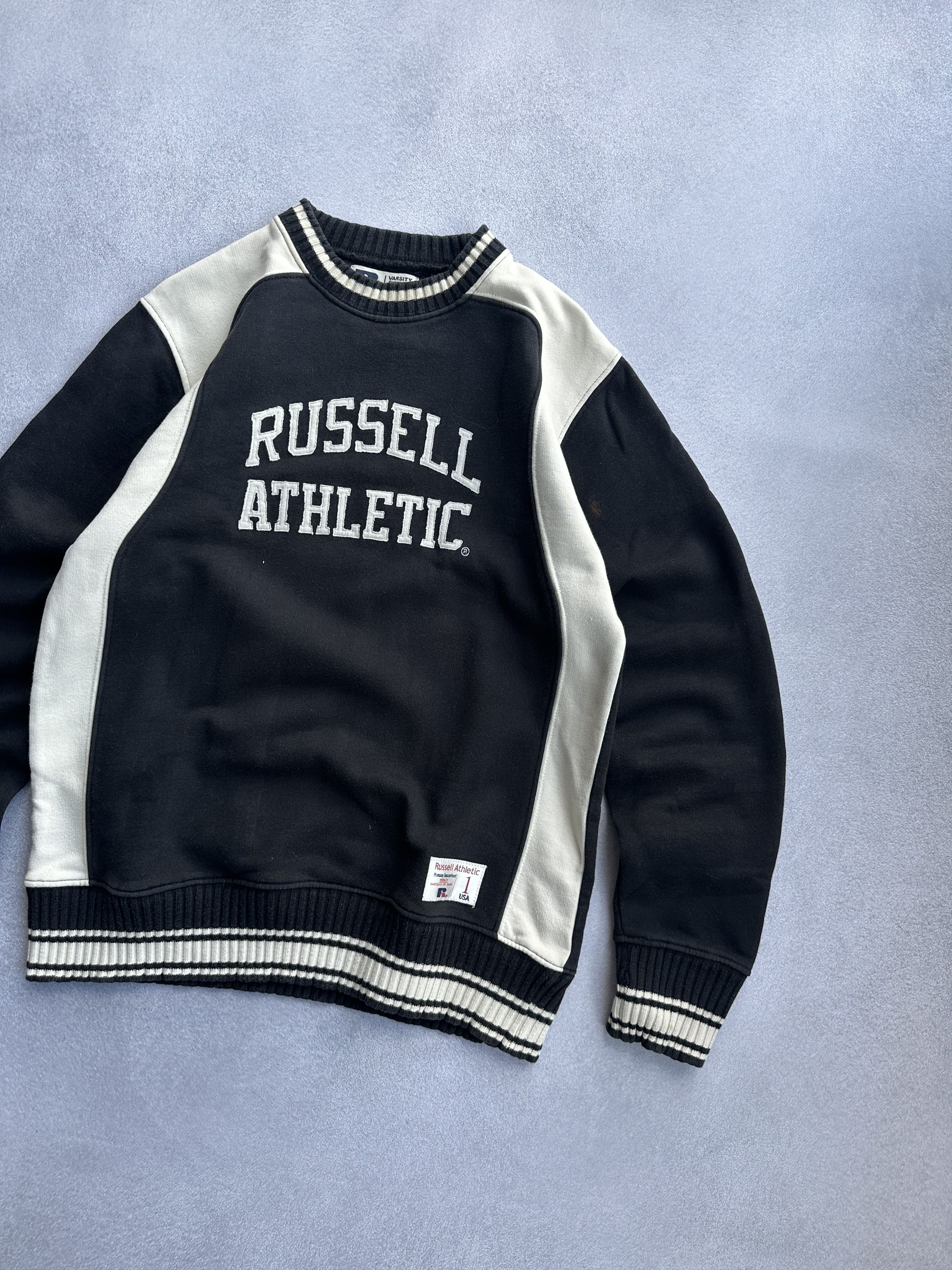 Russell Athletic × Vintage Vintage Russell Athletic Big Logo Sweatshirt Size US M / EU 48-50 / 2 - 2 Thumbnail