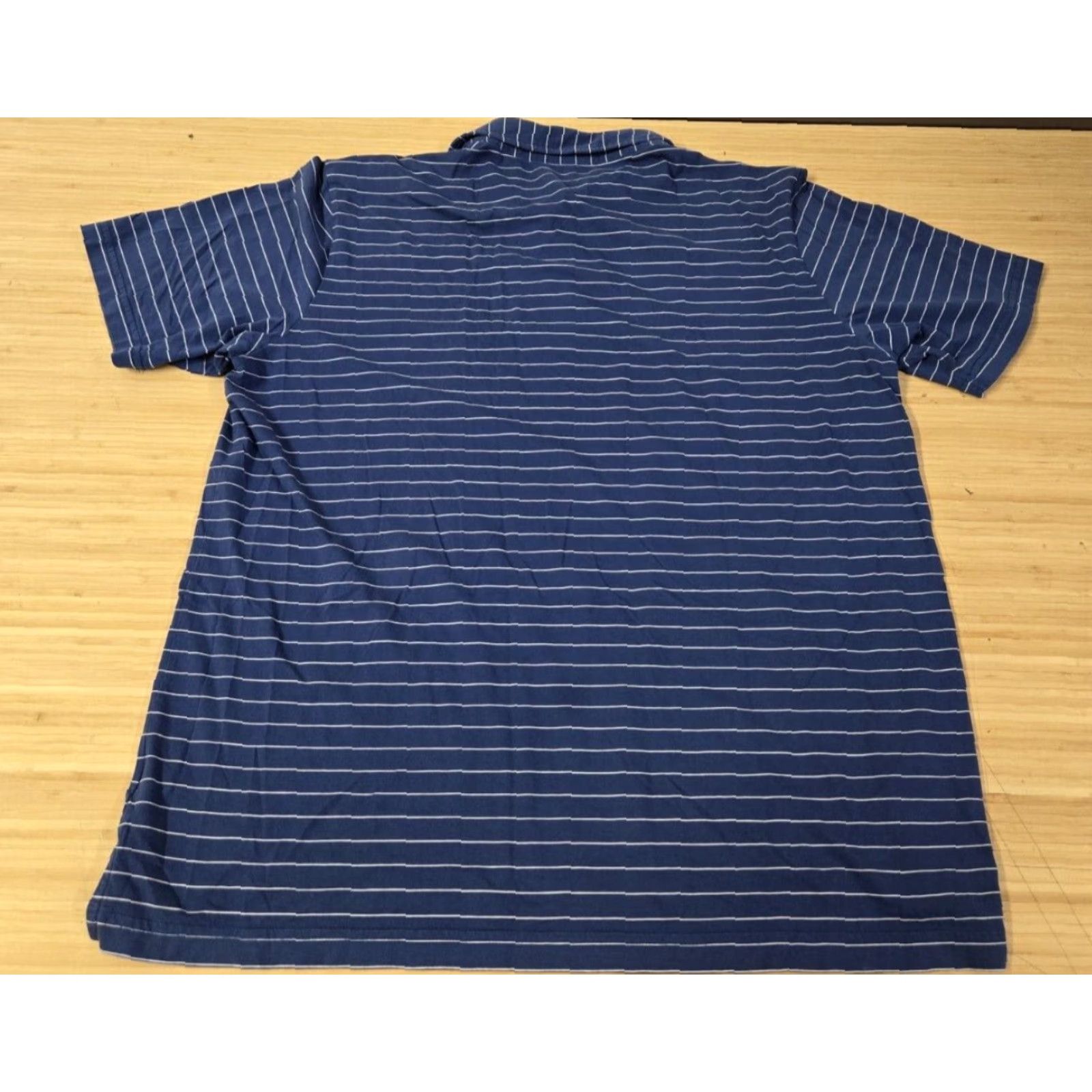 Peter Millar Peter Millar Seaside Polo Shirt Men's XL Blue Striped Polo Shirt Casual Golf Rope Beach Size US XL / EU 56 / 4 - 4 Thumbnail