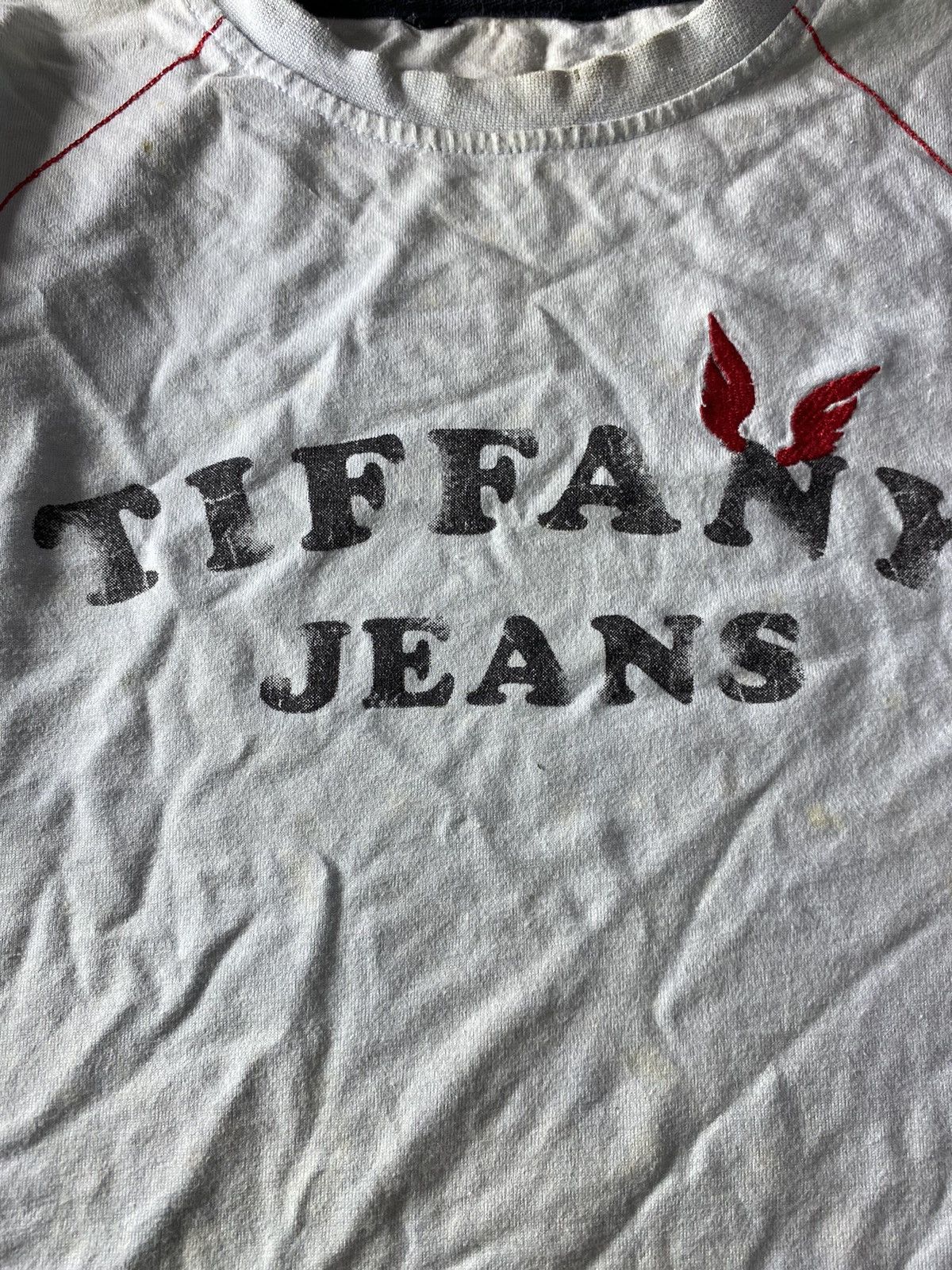 PPFM Vintage tiffany jeans double layers hybrid longsleeve tshirt Size US M / EU 48-50 / 2 - 3 Thumbnail