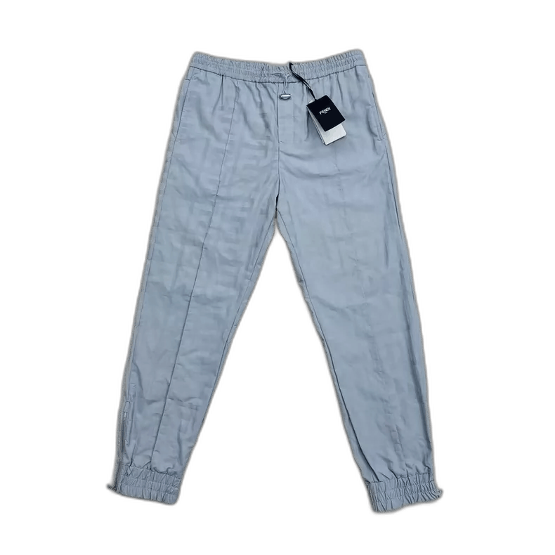 Fendi FENDI Logo Casual Pants with Cuffs Size US 44 / EU 60 - 1 Thumbnail