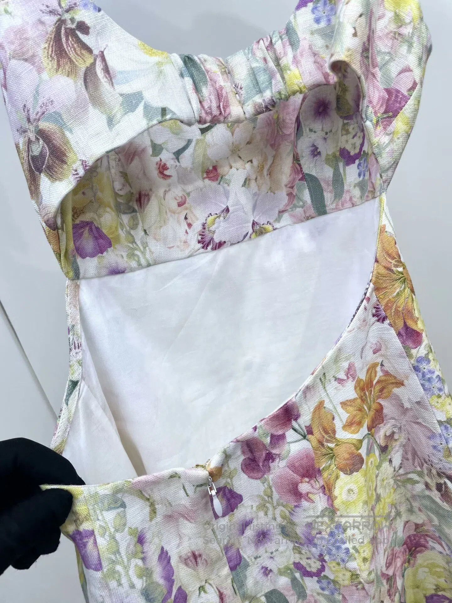 Zimmermann Zimmermann 2024 Floral Bow Open Back Dress. Size M / US 6-8 / IT 42-44 - 3 Thumbnail
