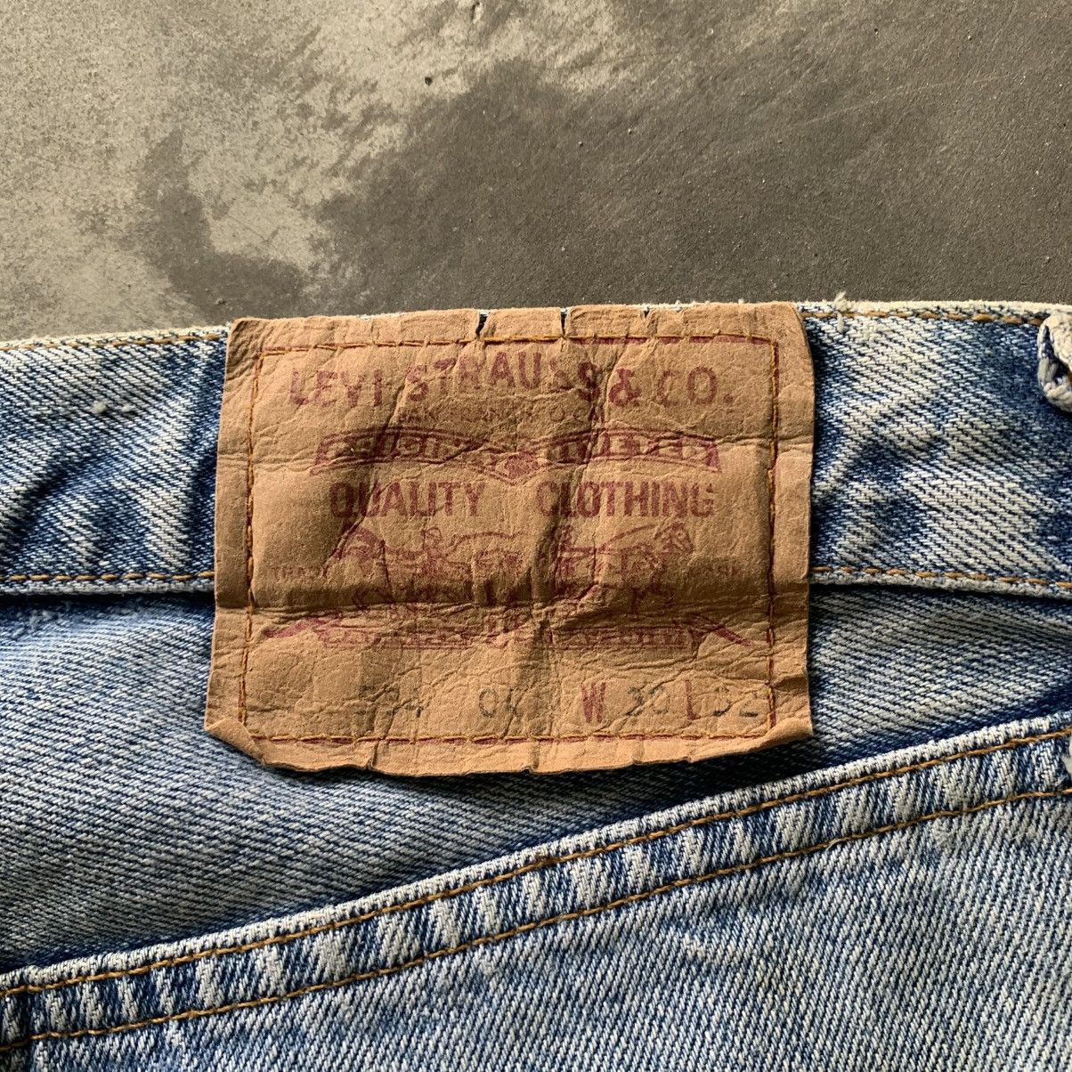 Levi's Vintage 90’s Levis 534 Distressed Jeans Size US 30 / EU 46 - 8 Thumbnail