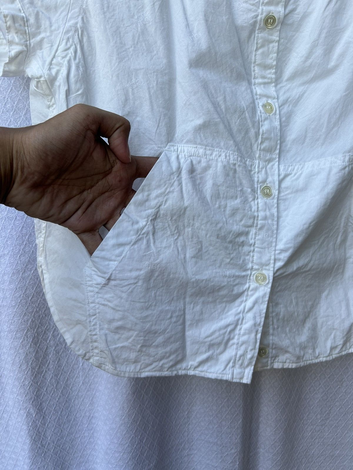 Issey Miyake × Japanese Brand × mercibeaucoup Mercibeaucoup archive shirt Size US M / EU 48-50 / 2 - 3 Thumbnail
