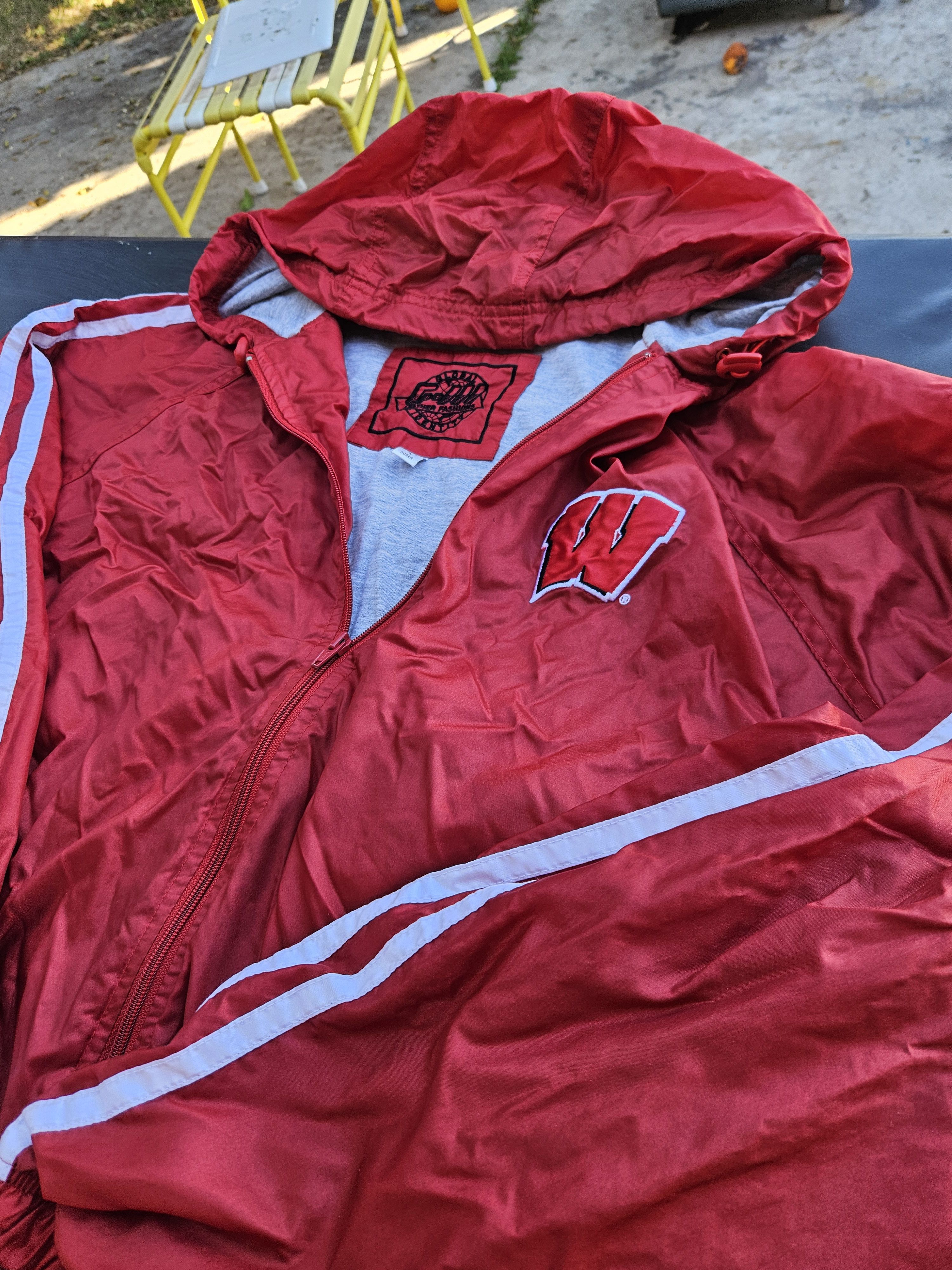 Other Wisconsin Badgers Global Identity Vintage Windbreaker Size US XXL / EU 58 / 5 - 3 Thumbnail
