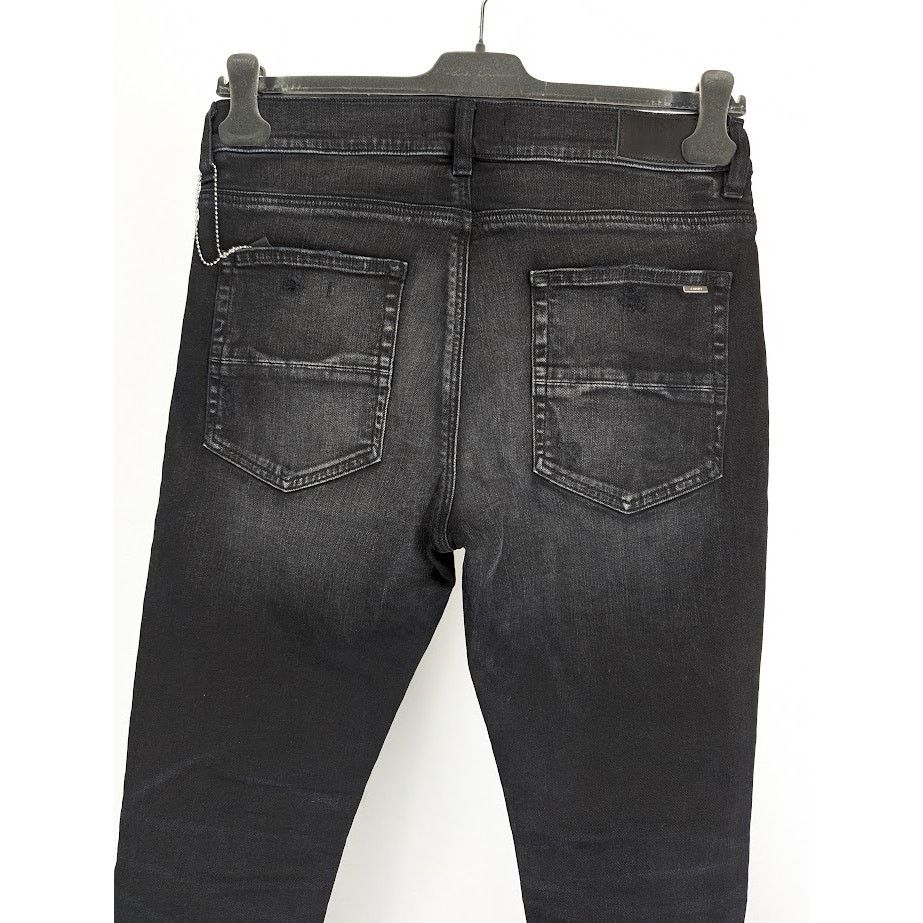 Amiri o1rshd1 Rainbow Paisley Thrasher Jeans in Aged Black Size US 34 / EU 50 - 14 Thumbnail