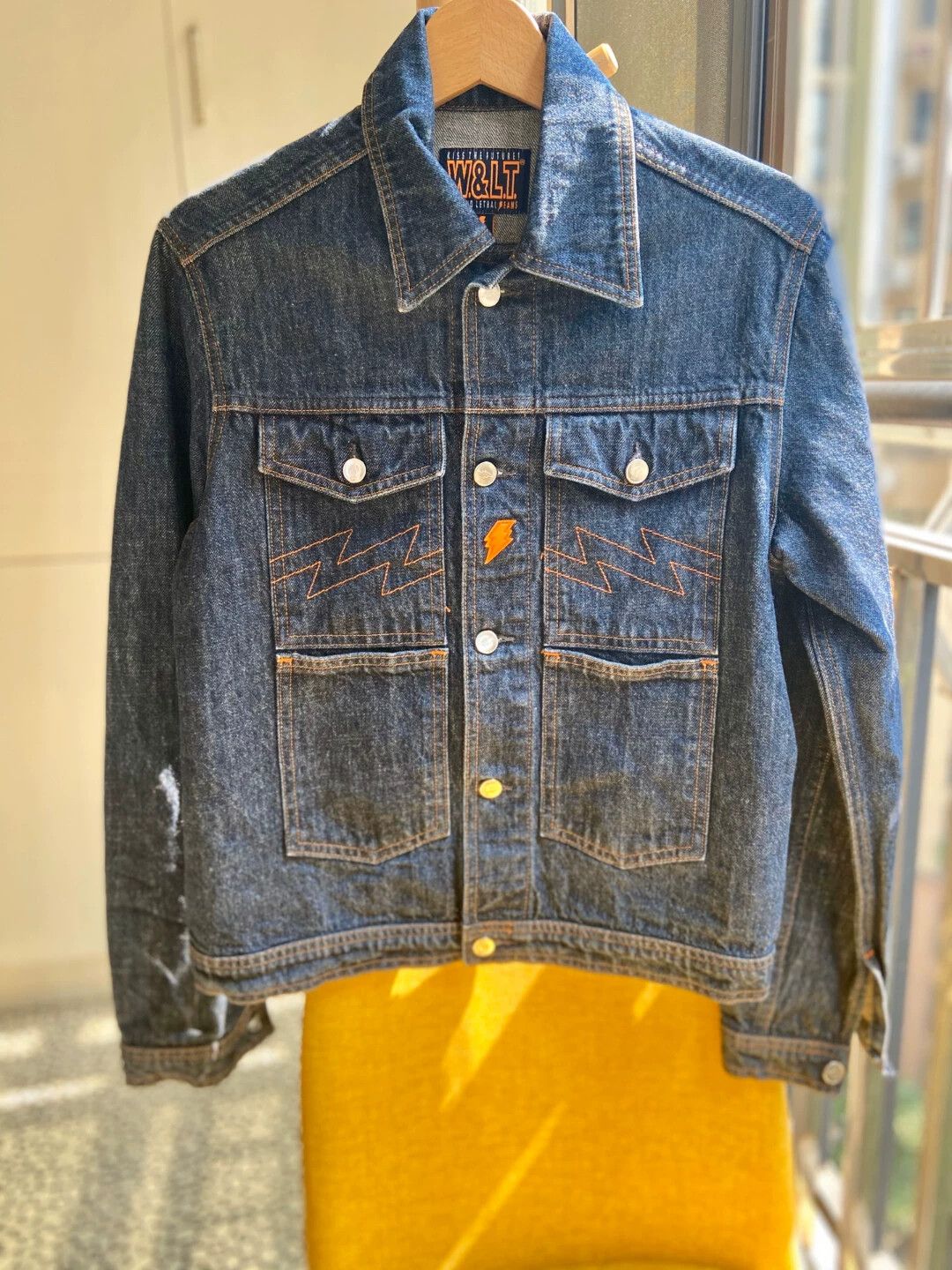 Walter Van Beirendonck Walter Van Beirendonck Lightning Denim Jacket S Unisex Size US S / EU 44-46 / 1 - 1 Thumbnail