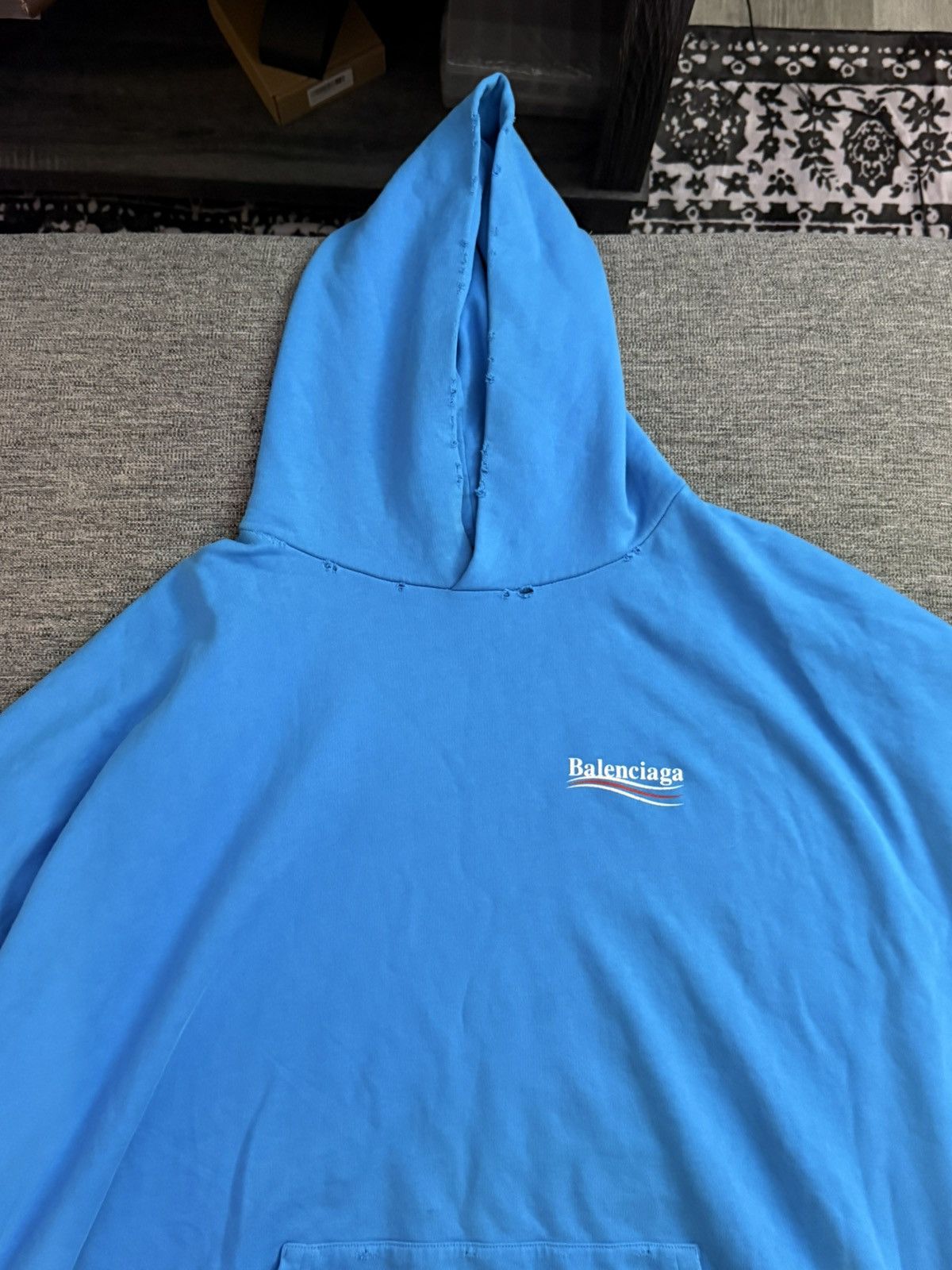 Balenciaga Xl political campaign Balenciaga hoodie Size US XL / EU 56 / 4 - 1 Thumbnail