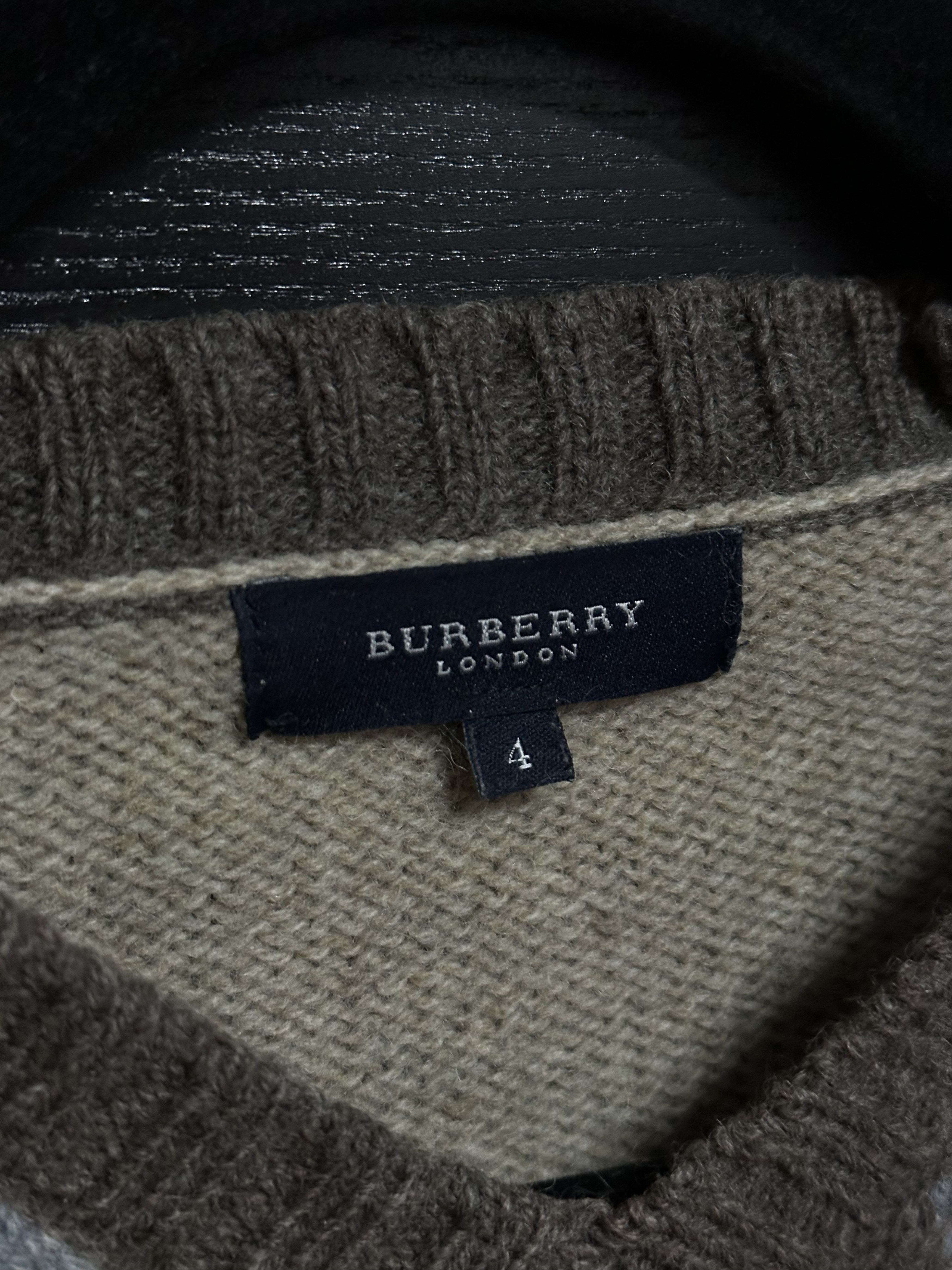 Burberry Vintage Burberry beige wool sweater Size US M / EU 48-50 / 2 - 4 Thumbnail