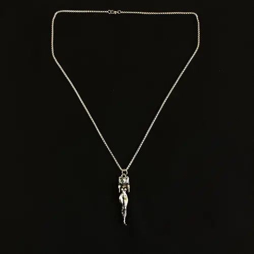 Jewelry Punk Necklace Gothic Chain Size ONE SIZE - 2 Thumbnail