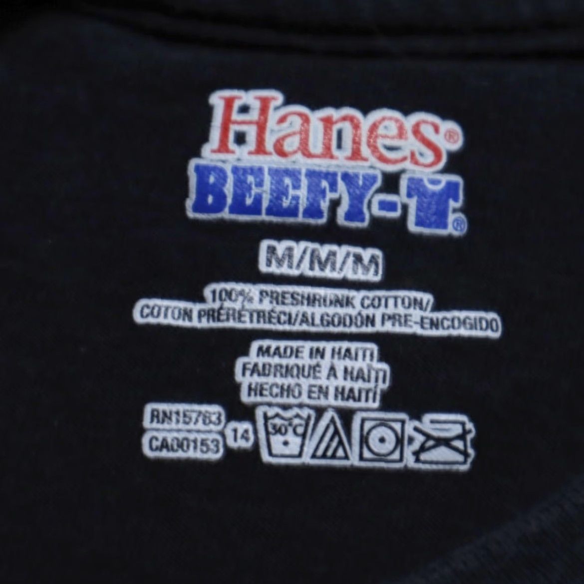 Hanes Hanes Garth Brooks World Tour 2014-2015 Beefy-T Solid T-Shirt Black Men's M Shirt Mens M Hanes World Tour 2014-2015 Beefy-T Black Shirt Size US M / EU 48-50 / 2 - 5 Thumbnail