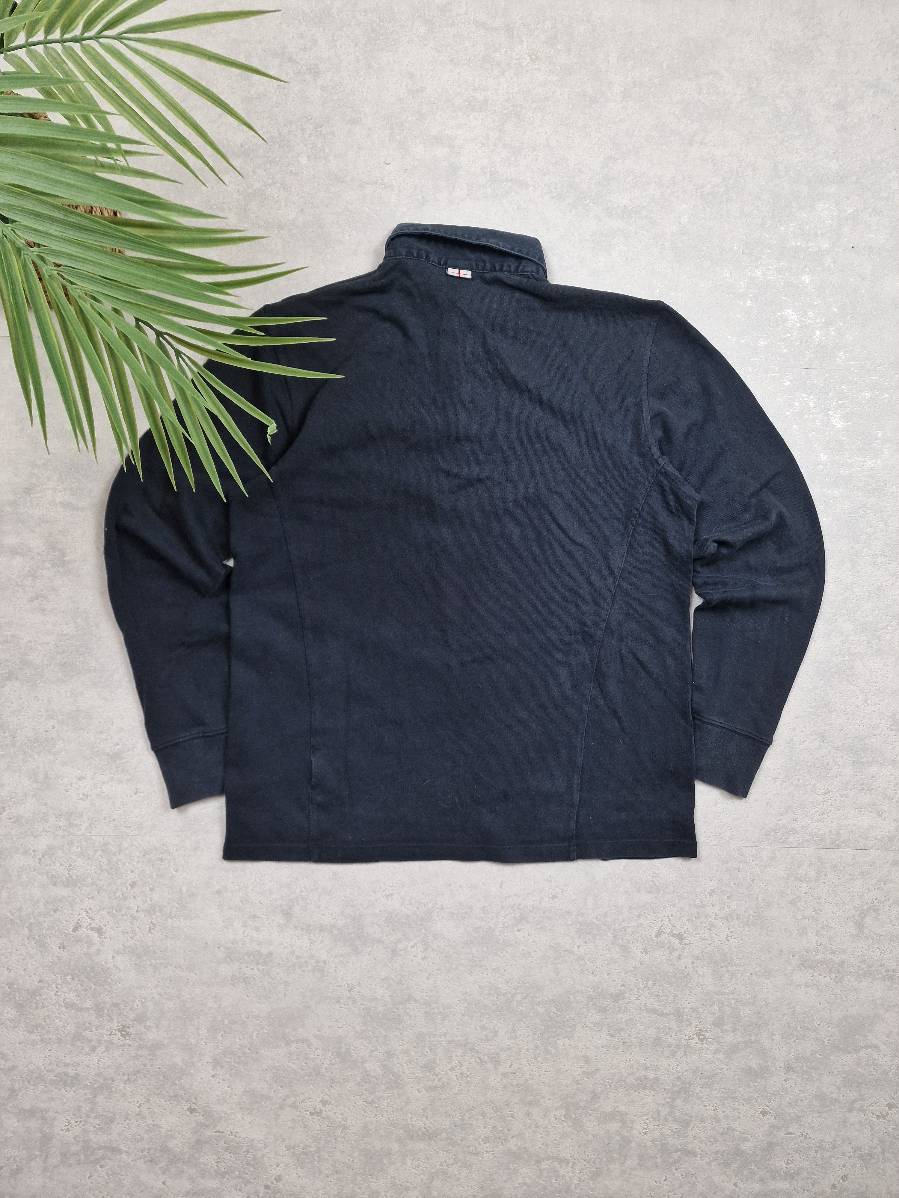 Nike × Vintage 90s Nike England Vintage Y2K Soccer Retro Longsleeve Polo Size US M / EU 48-50 / 2 - 9 Thumbnail