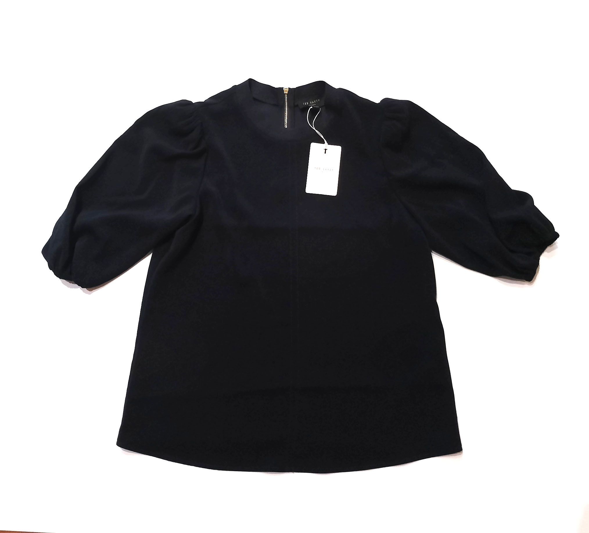 Ted Baker Ted Baker Volume Sleeve Top – Black – Size 2 Size M / US 6-8 / IT 42-44 - 1 Thumbnail