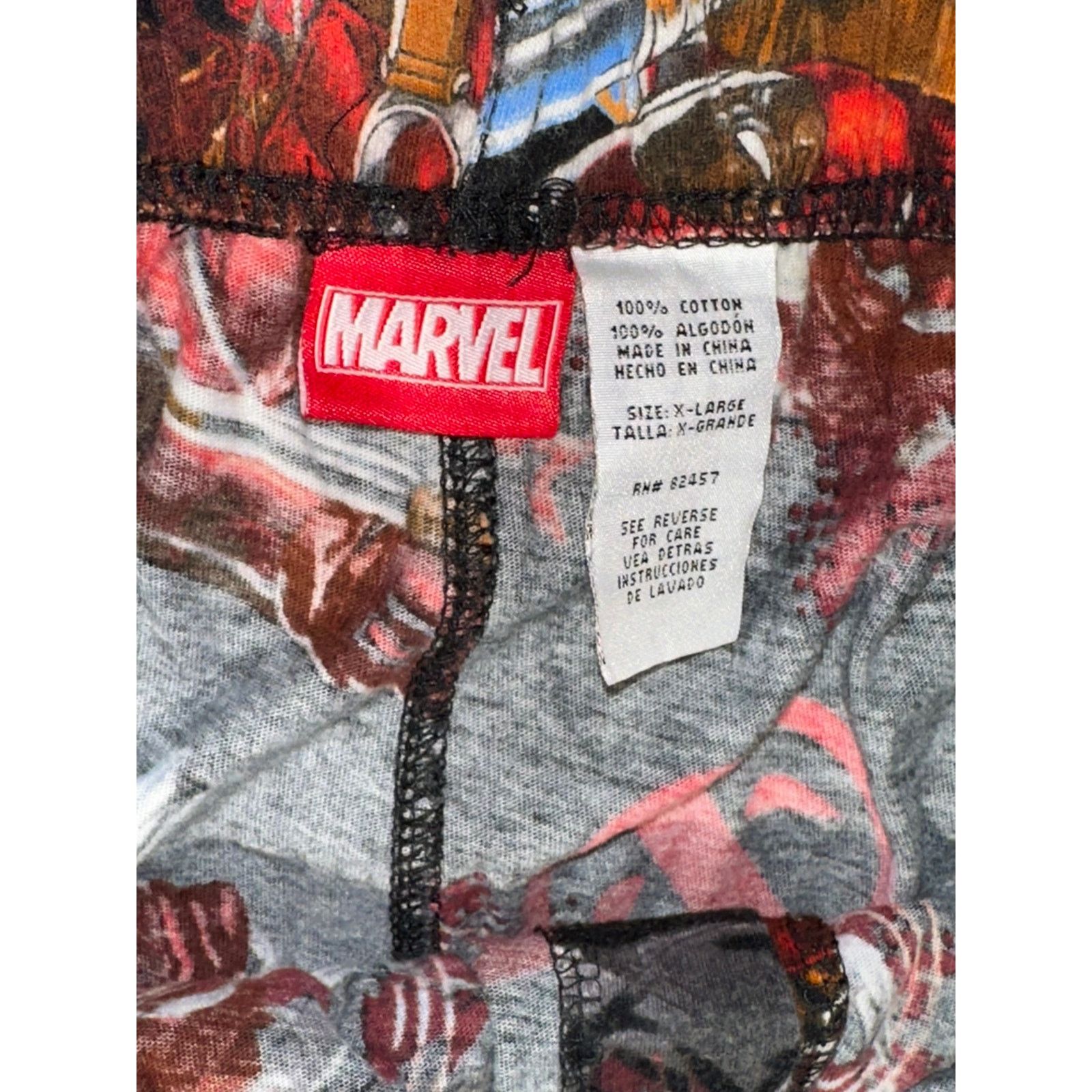 Marvel Comics Marvel Dead Pool Pajamas Size XL Size US XL / EU 56 / 4 - 5 Thumbnail