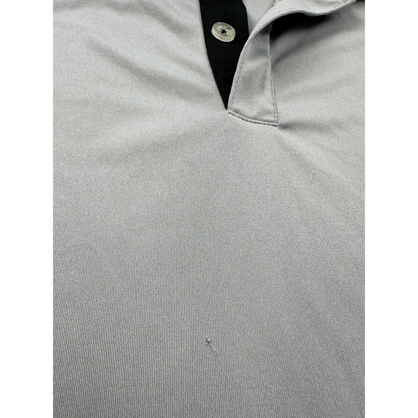 Adidas Adidas Shirt Mens Large Gray Golf Polo Pullover Short Sleeve Size US L / EU 52-54 / 3 - 4 Thumbnail
