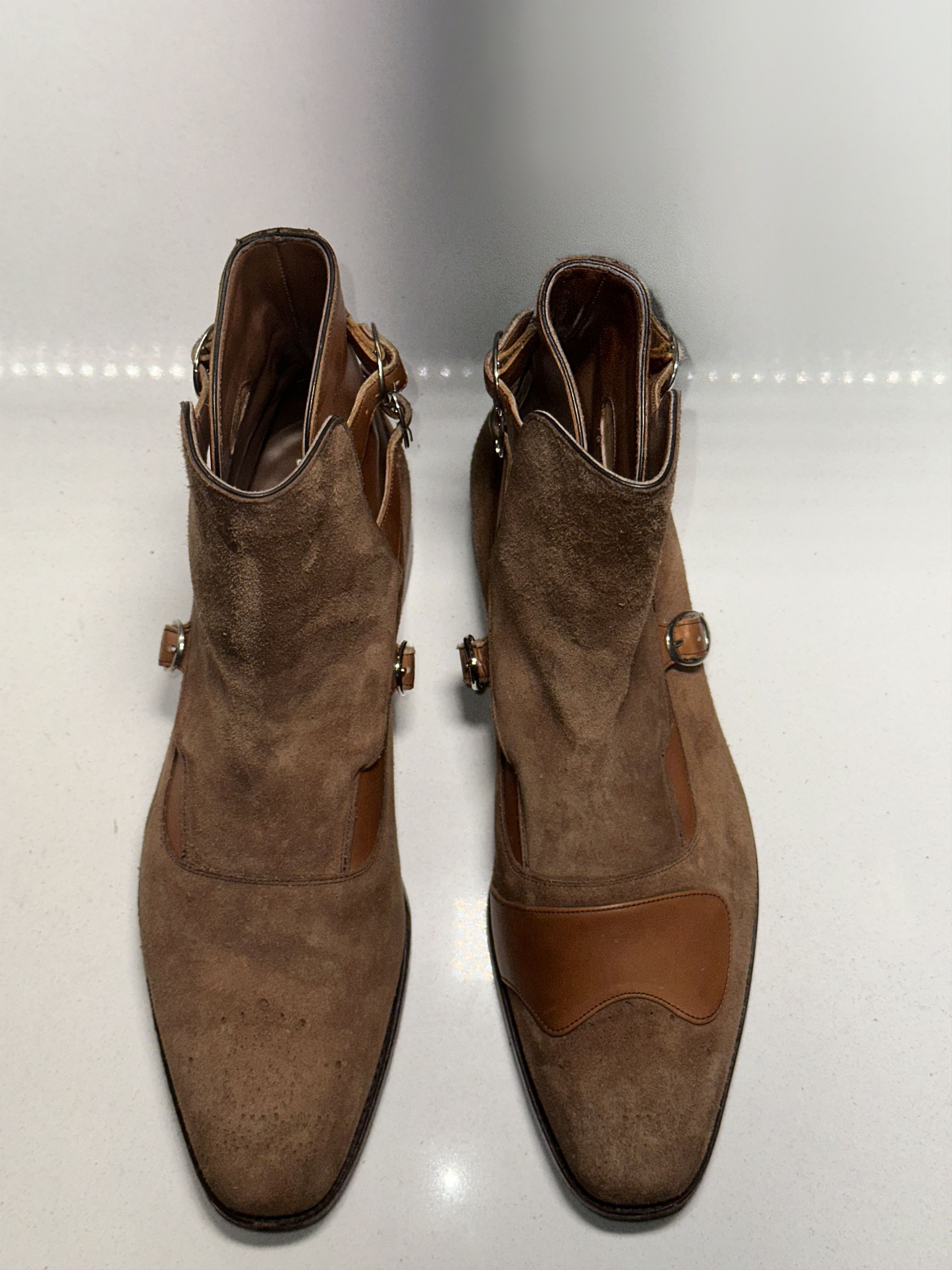 Barker Black Biker boot Size US 9.5 / EU 42-43 - 3 Thumbnail