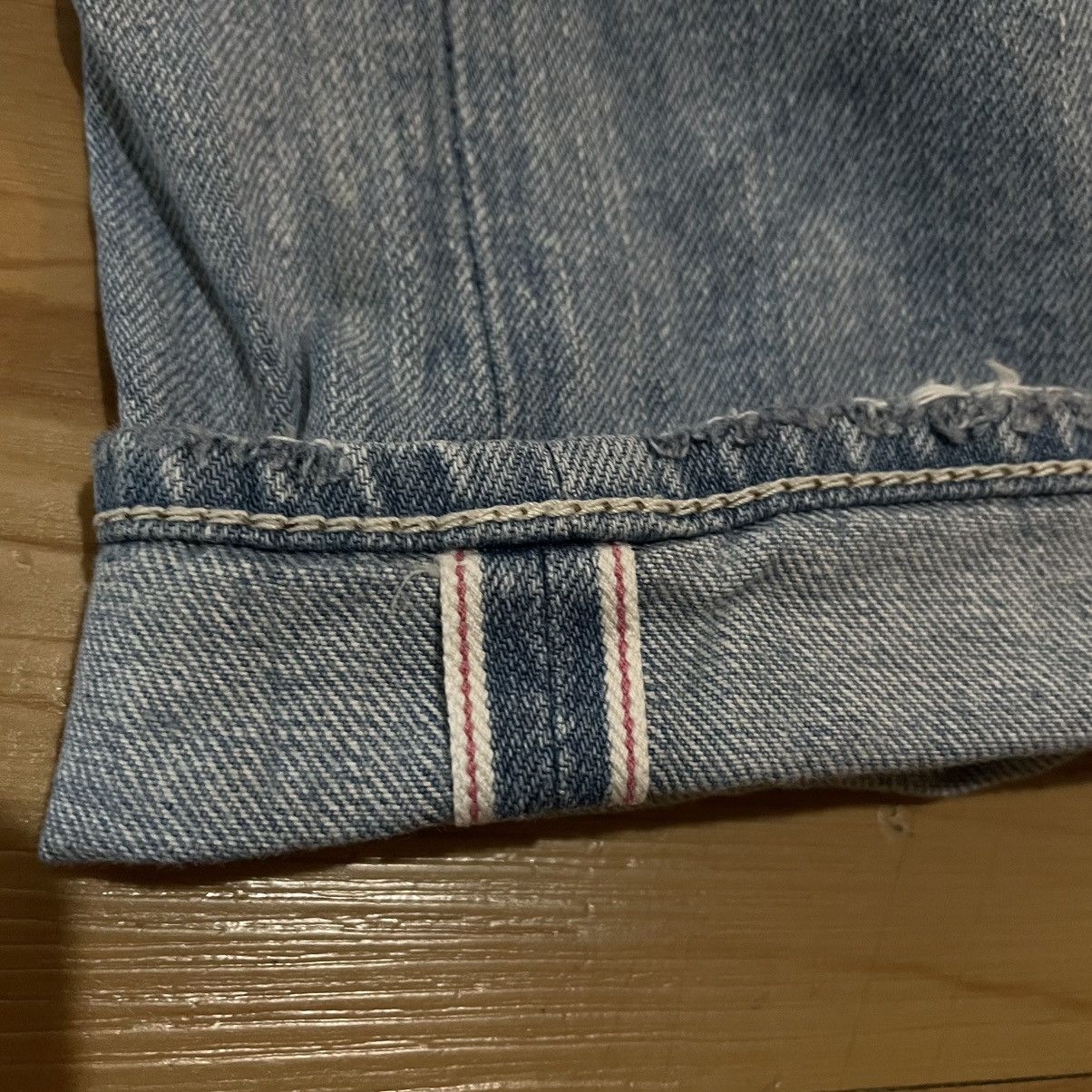 GOA G.o.a distressed selvedge denim jean Size US 30 / EU 46 - 4 Thumbnail