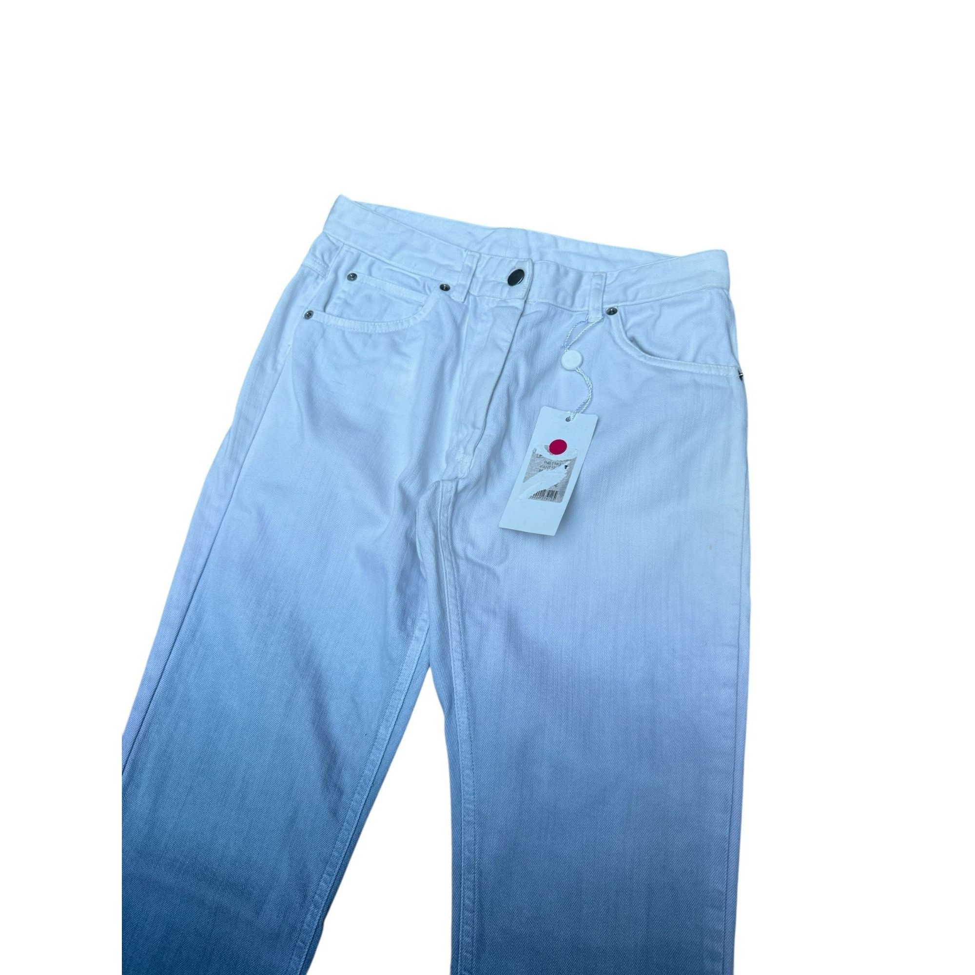 Maison Margiela SS 2009 Runway Tie-Dye Denim Jeans Size 28" / US 6 / IT 42 - 2 Thumbnail