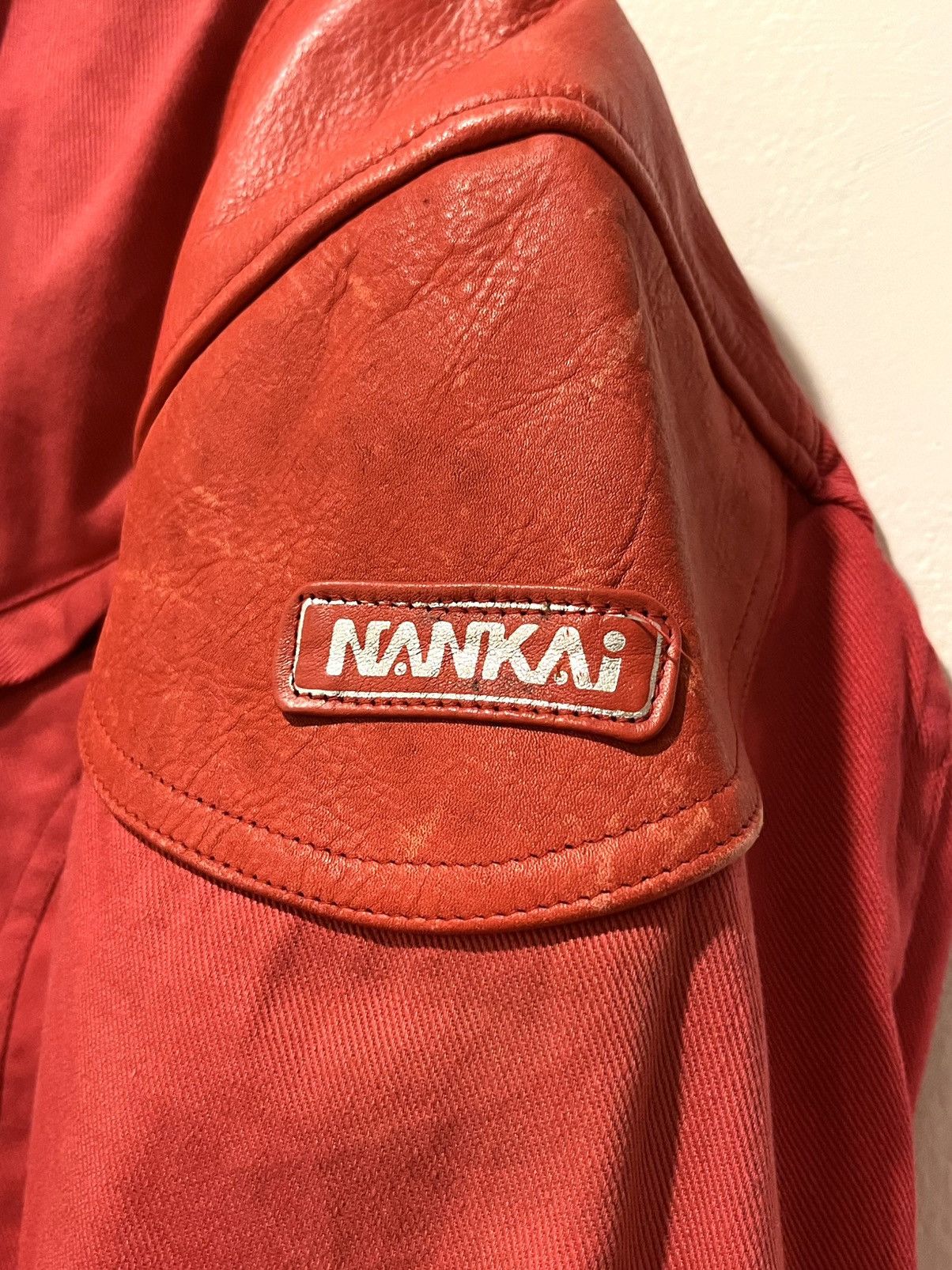 Other Vintage Japan NANKAI MOTO JACKET x Leather Size US M / EU 48-50 / 2 - 6 Thumbnail