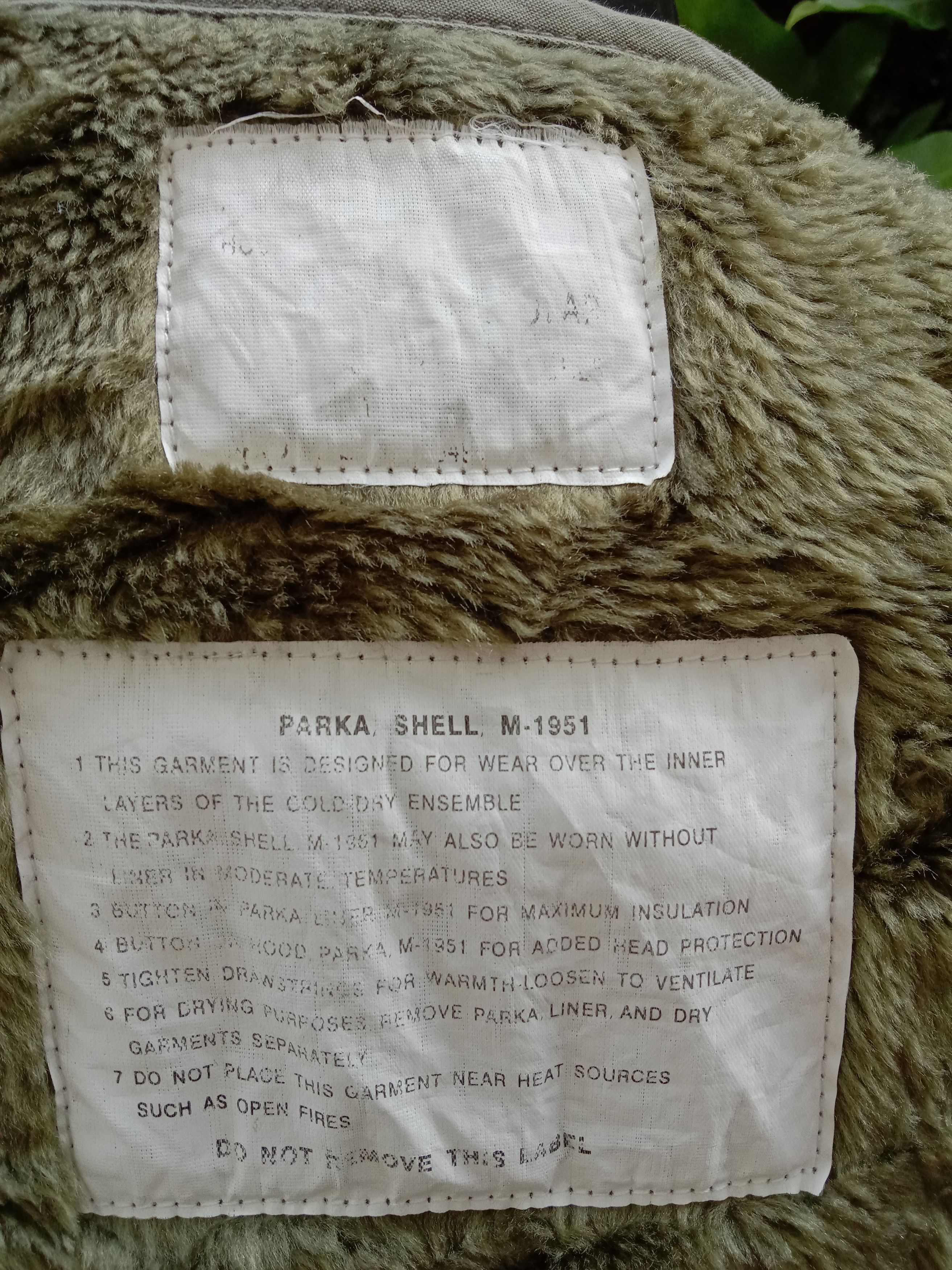 Vintage Vintage liner parka jacket M-51 Size US XL / EU 56 / 4 - 2 Thumbnail