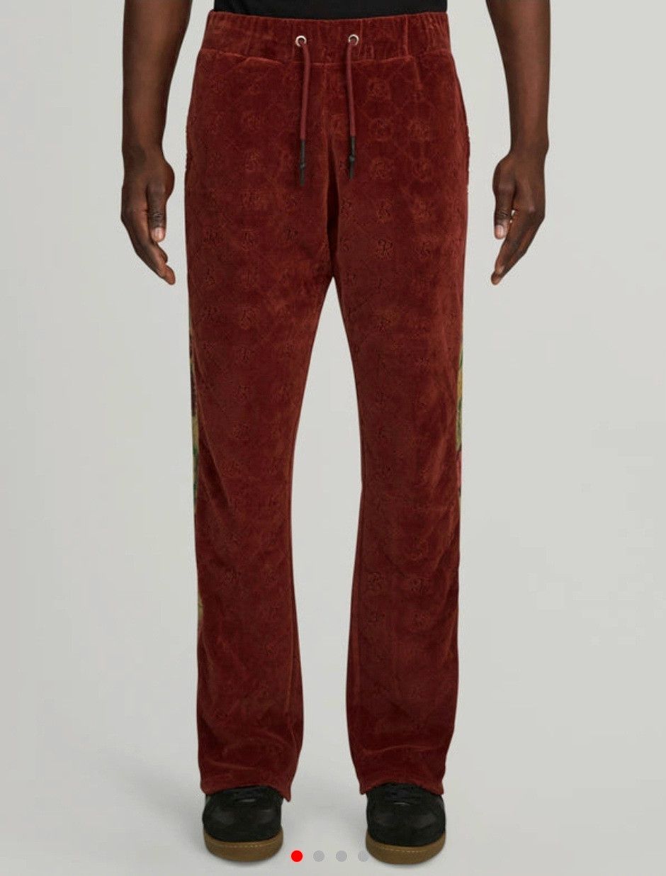 Prps PRPS Deer Valley Monogram Track PANTS sweatpants velour XL Size US 36 / EU 52 - 6 Thumbnail