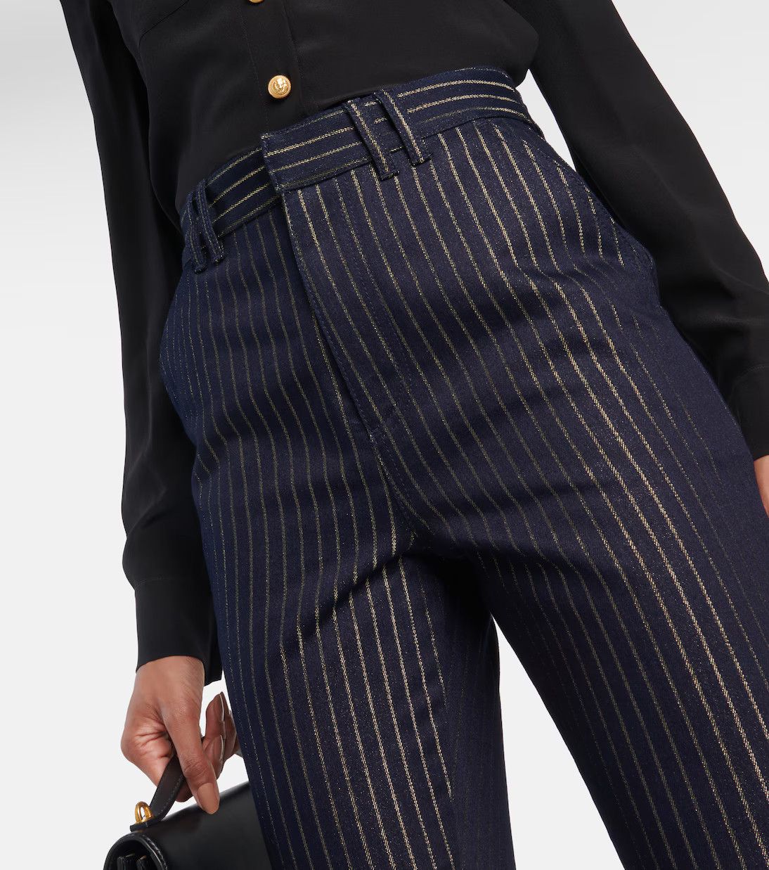 Balmain o1y0625 Denim Pant in Midnight Blue Size 30" / US 8 / IT 44 - 2 Thumbnail