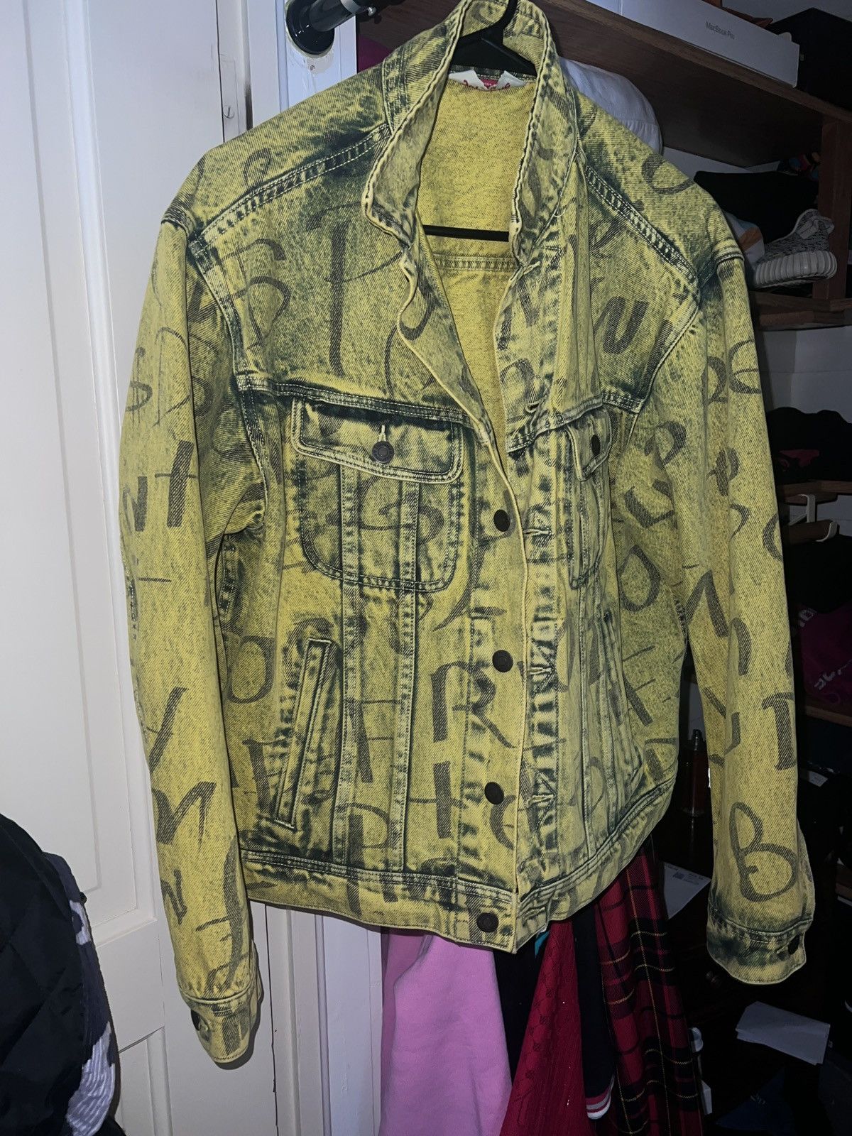 Supreme RARE supreme x Lee Scratch Perry denim jacket Size US M / EU 48-50 / 2 - 2 Thumbnail