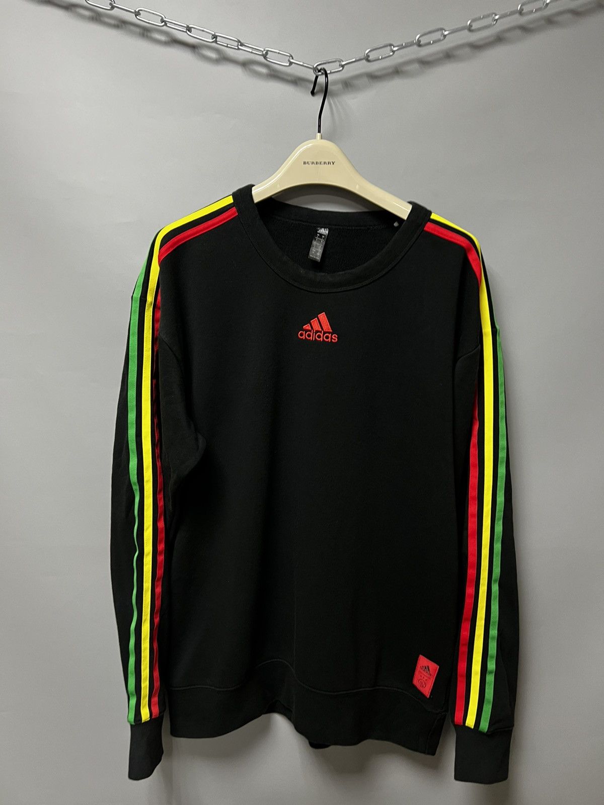 Adidas Adidas Bob Marley Rasta Style Ajax Amsterdam Sweatshirt Size US L / EU 52-54 / 3 - 1 Thumbnail
