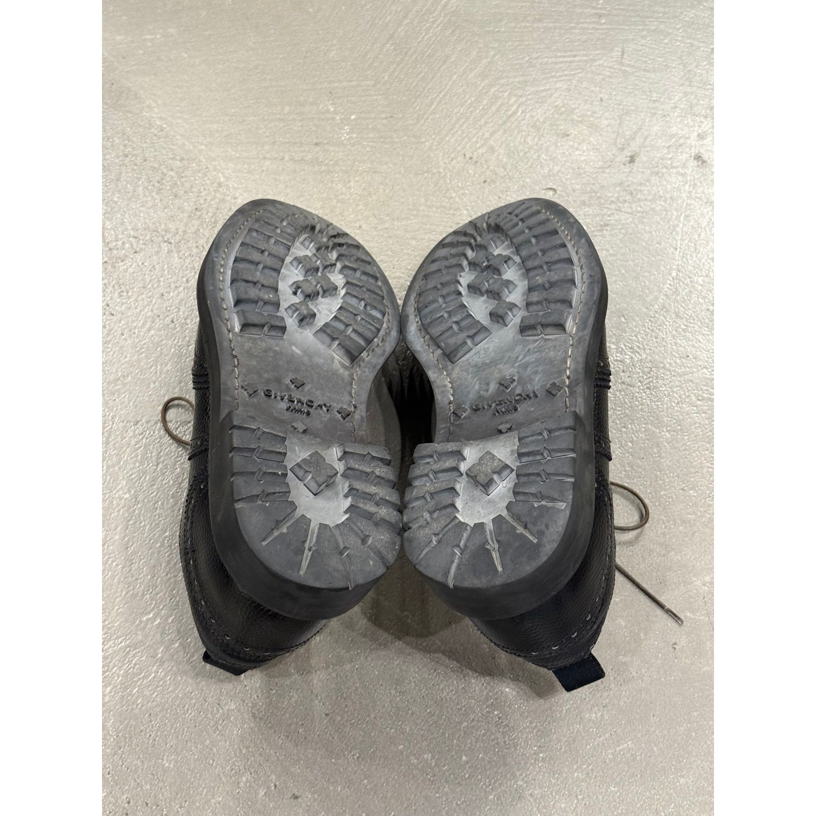 Givenchy 2010s Givenchy by Riccardo Tisci metal seam derby shoes Size US 12 / IT 42 - 8 Thumbnail