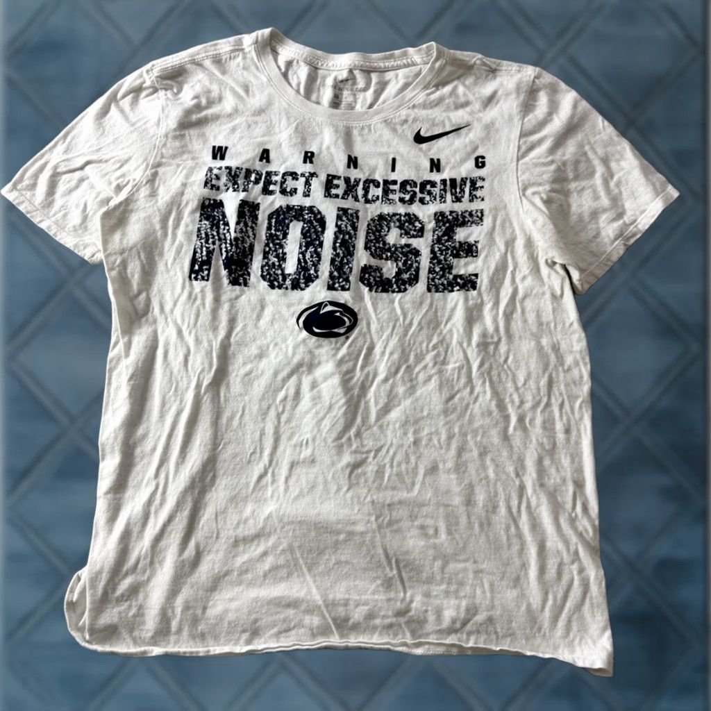 Nike Nike Penn State Nittany Lions T Shirt Men’s L White 2019 NCAA Size US L / EU 52-54 / 3 - 1 Thumbnail