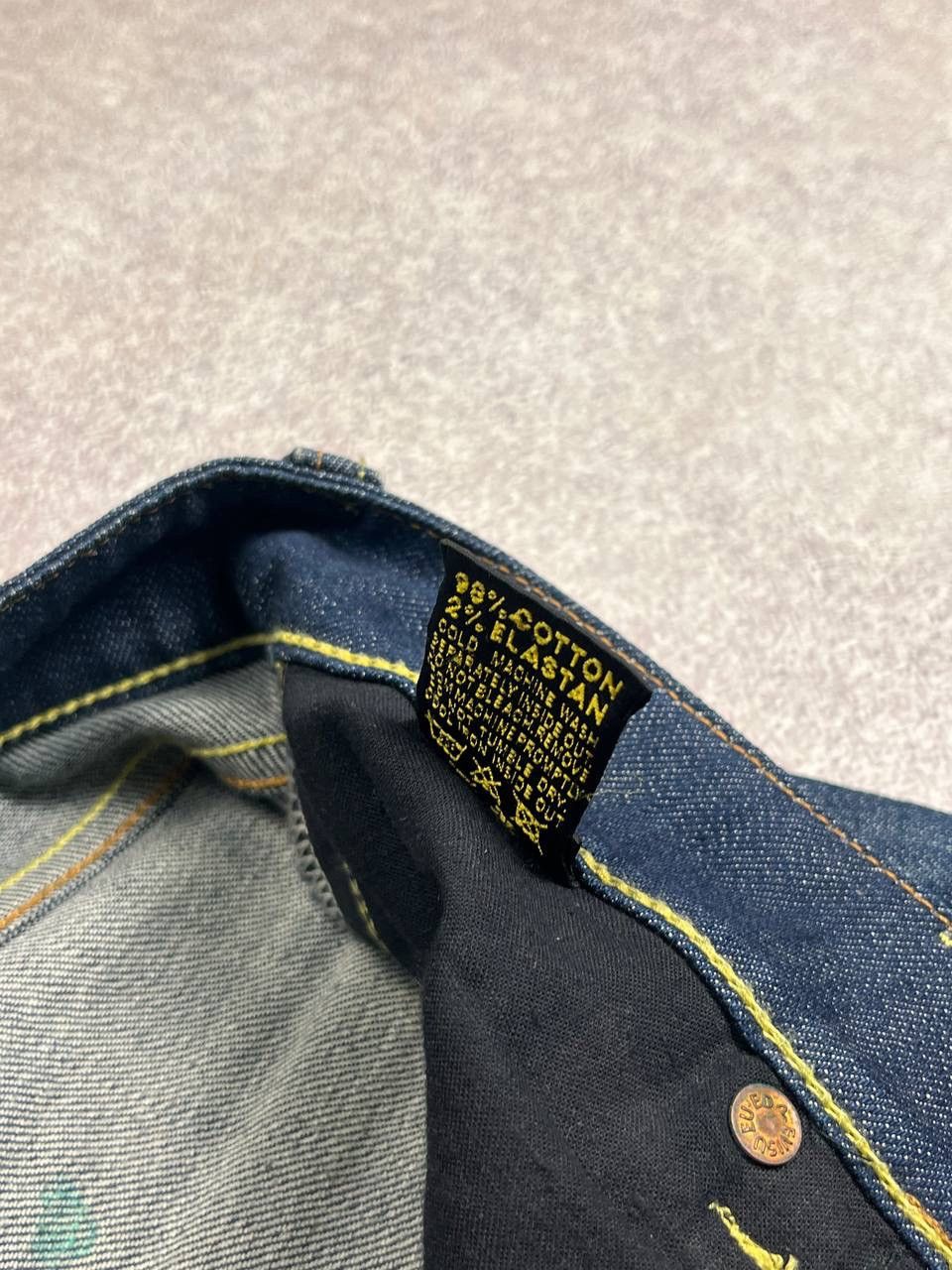 Evisu × Vintage VINTAGE EVISU GEISHA JAPANESE DENIM JEANS PANTS 28 Y2K Size US 28 / EU 44 - 11 Thumbnail