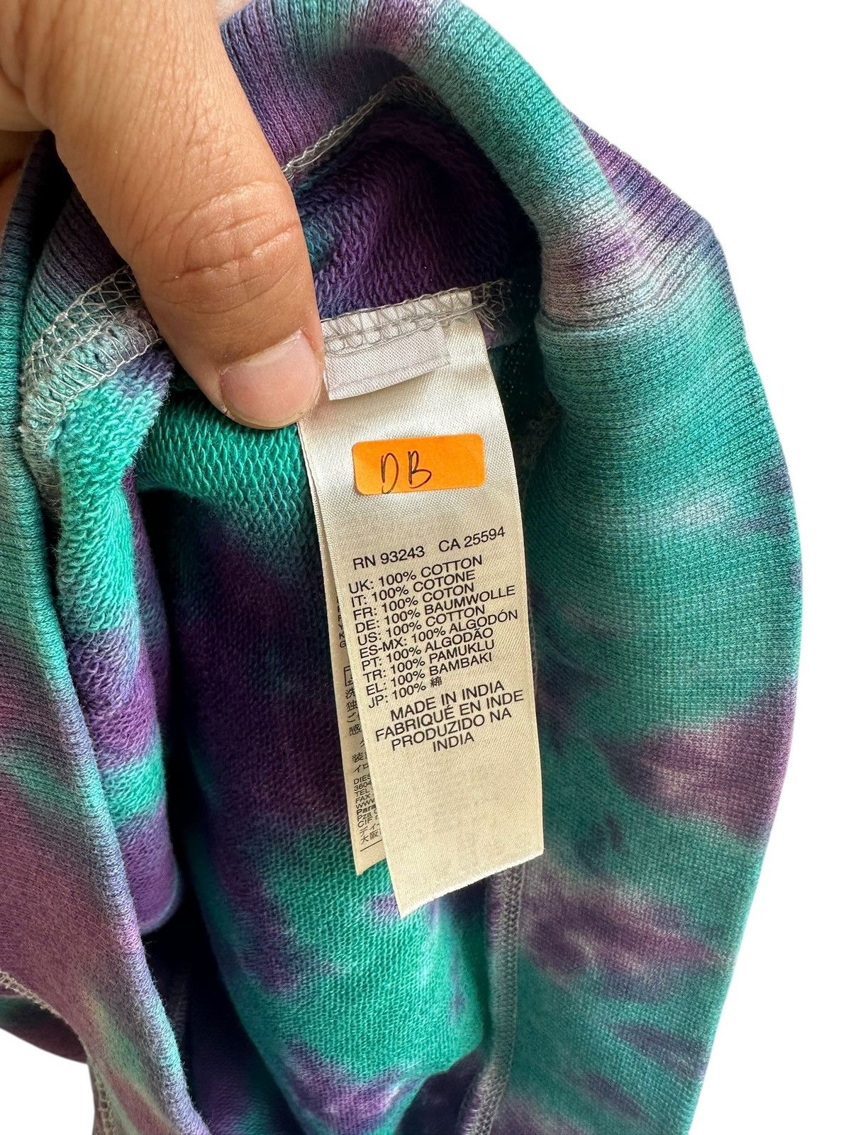 Diesel Diesel Tie Dye Style Sweatshirt Size US S / EU 44-46 / 1 - 3 Thumbnail