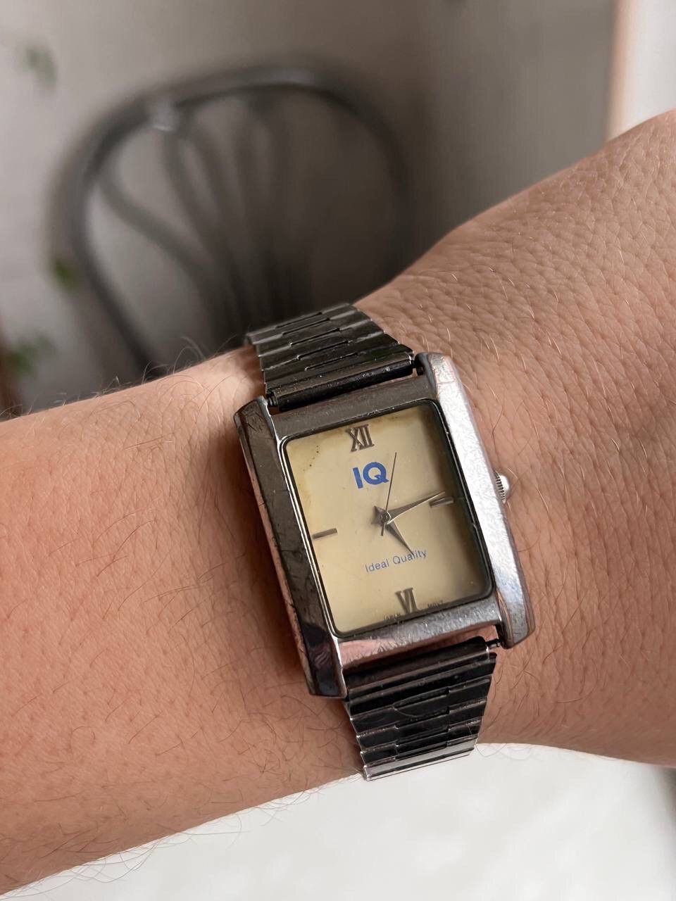 Japanese Brand × Vintage Vintage Japanese style futuristic Watch graphite tank IQ Size ONE SIZE - 2 Thumbnail