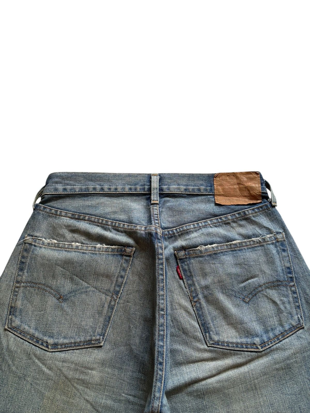 Levi's × Levi's Vintage Clothing Vintage 80s Levis 501 Big E Selvedge Mud Wash Jean Shorts Size US 29 - 11 Thumbnail