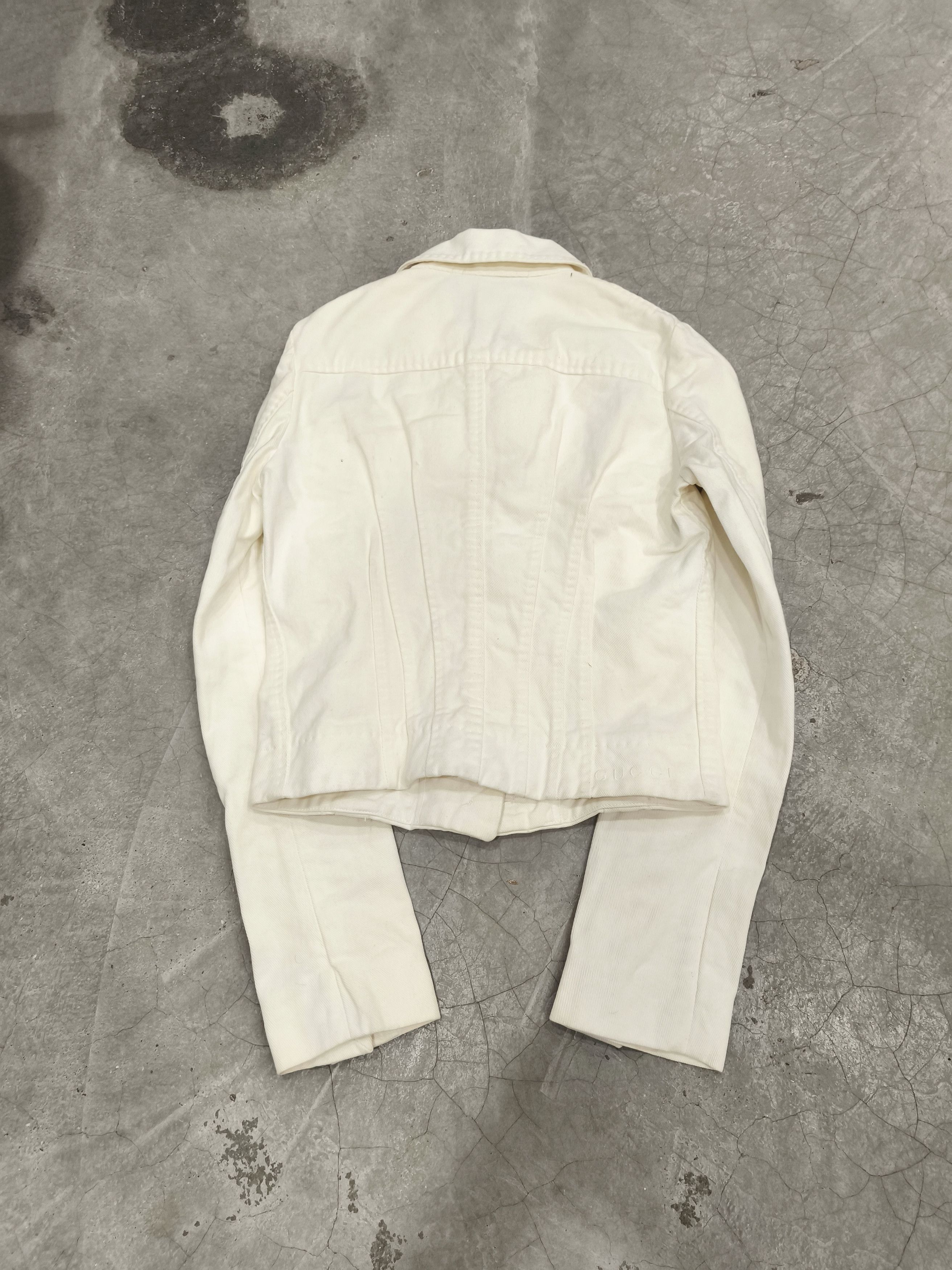 Gucci Gucci Tom ford 02 denim jacket Size S / US 4 / IT 40 - 2 Thumbnail