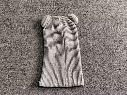 Topperz Box Boys Retro Hearts Bear Balaclava Ski Mask Grey Size ONE SIZE - 2 Thumbnail
