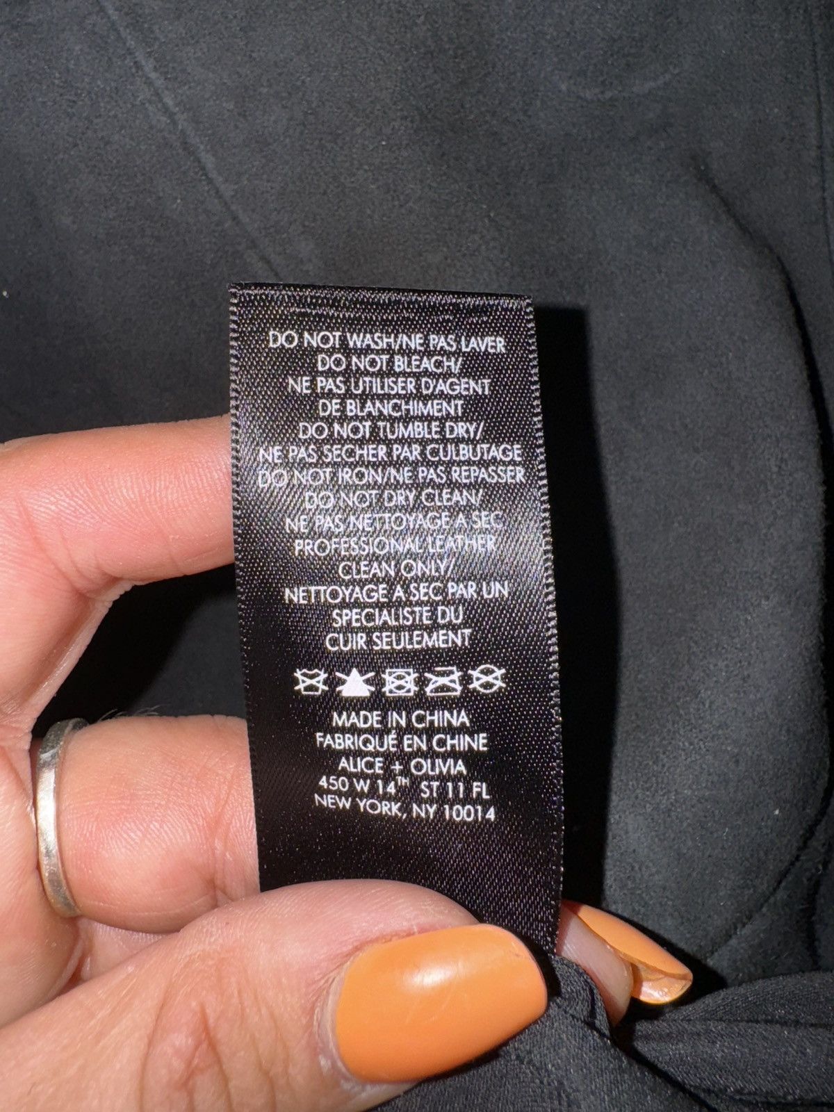 Alice + Olivia Alice +Olivia Lambskin Mini Skirt Size 6 Size 28" / US 6 / IT 42 - 2 Thumbnail