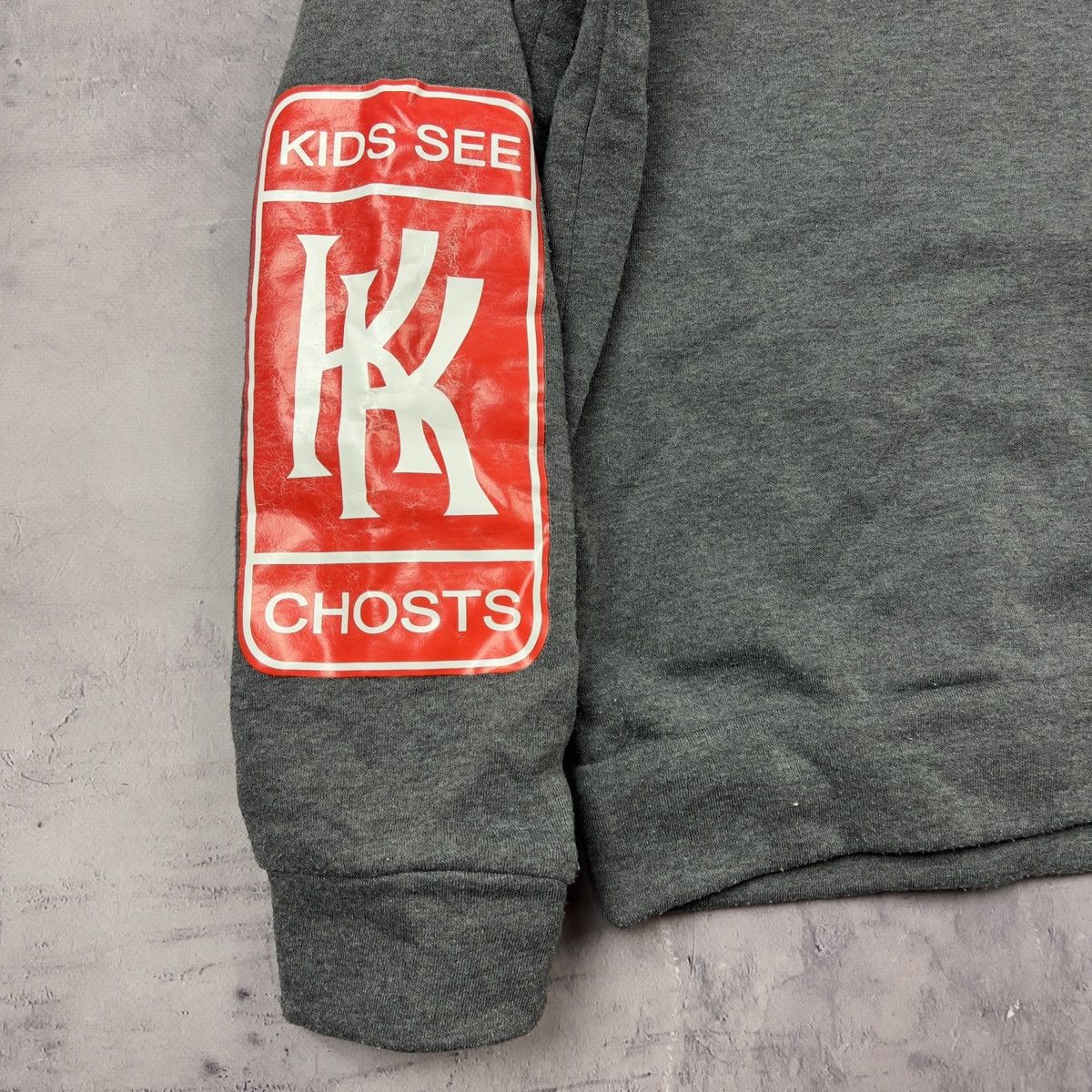Rap Tees Rare ! Kanye West Lucky Me I See Ghosts Hoodie Big Logo Size US M / EU 48-50 / 2 - 8 Thumbnail