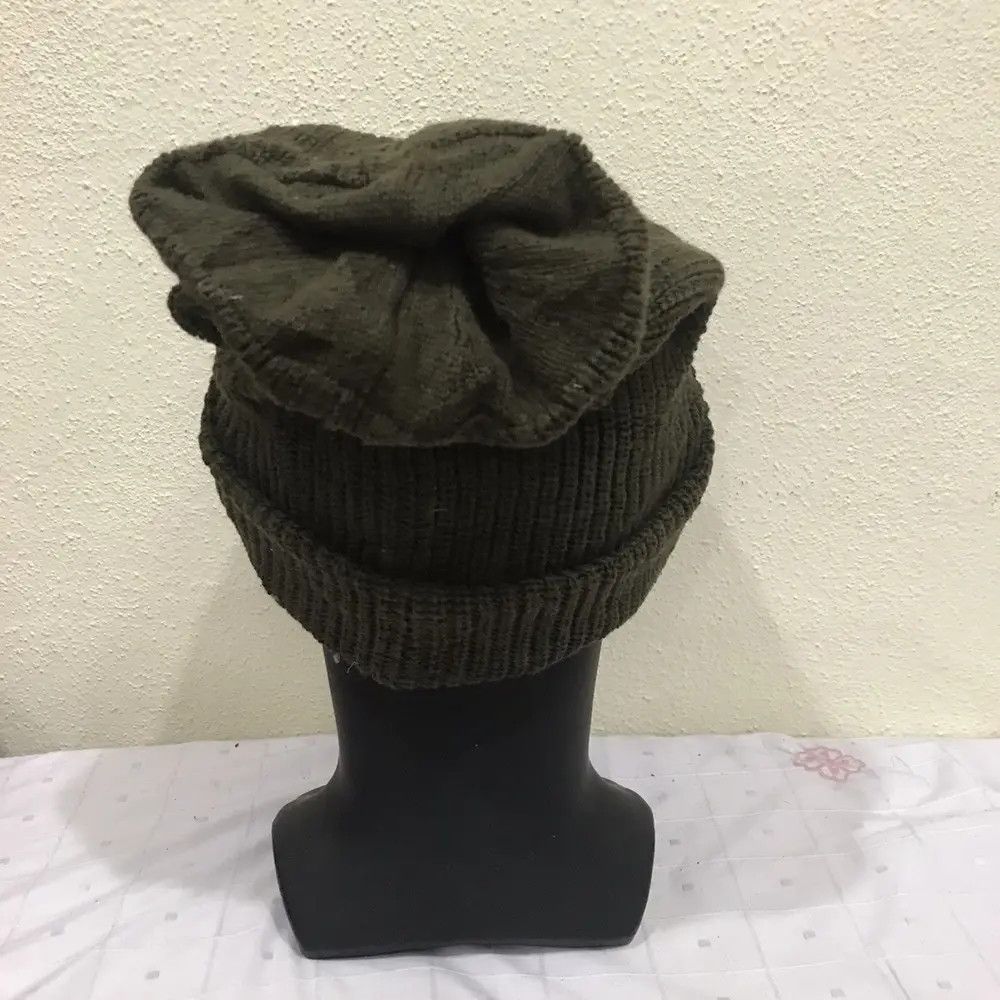 Japanese Brand × Vintage Military Plain Beanie Hat Size ONE SIZE - 4 Thumbnail