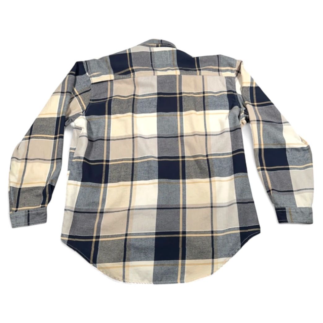 Levi's VINTAGE Levi's Shirt Adult XL Brown Plaid Flannel 90s Workwear Grunge Western 100% Cotton Button-Up Long Sleeve Chest Pockets Men's XL Size US XL / EU 56 / 4 - 3 Thumbnail