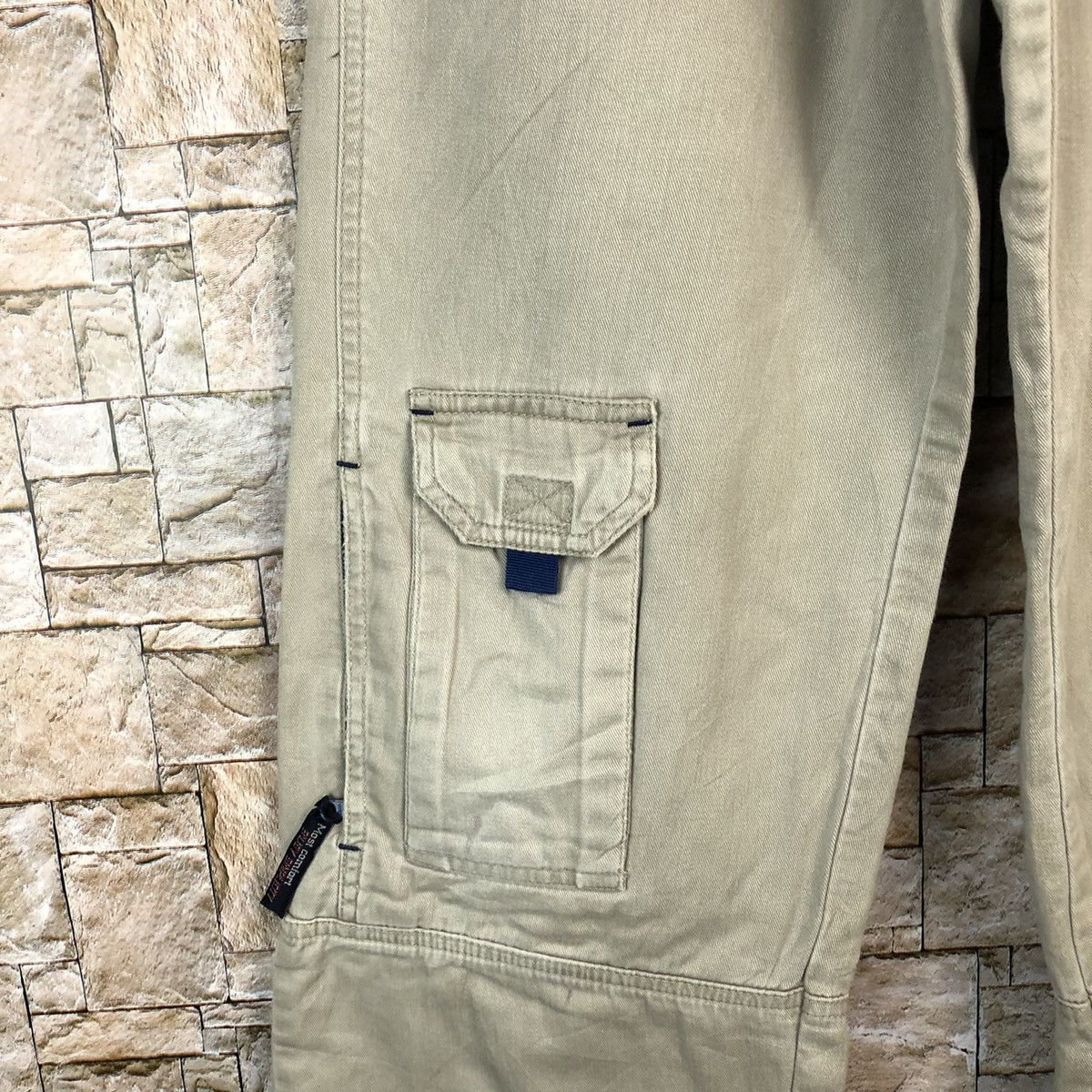 Japanese Brand Japanese Brand Brown Cargo Multipocket Pants #A972 Size US 26 / EU 42 - 10 Thumbnail