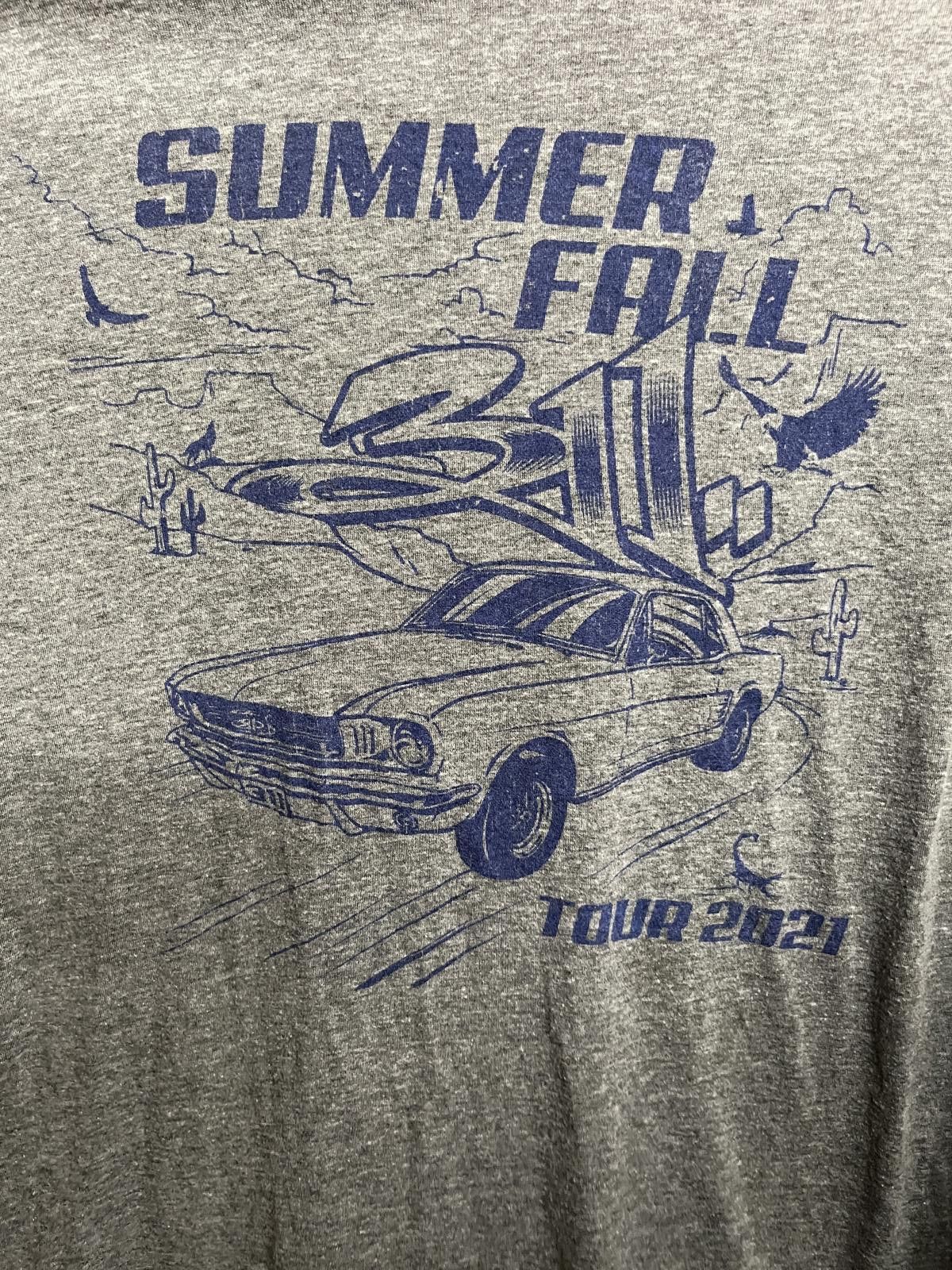Next Level Apparel 311 Tour T-shirt Summer and Fall Tour 2021 Tee - XL Size US XL / EU 56 / 4 - 4 Thumbnail