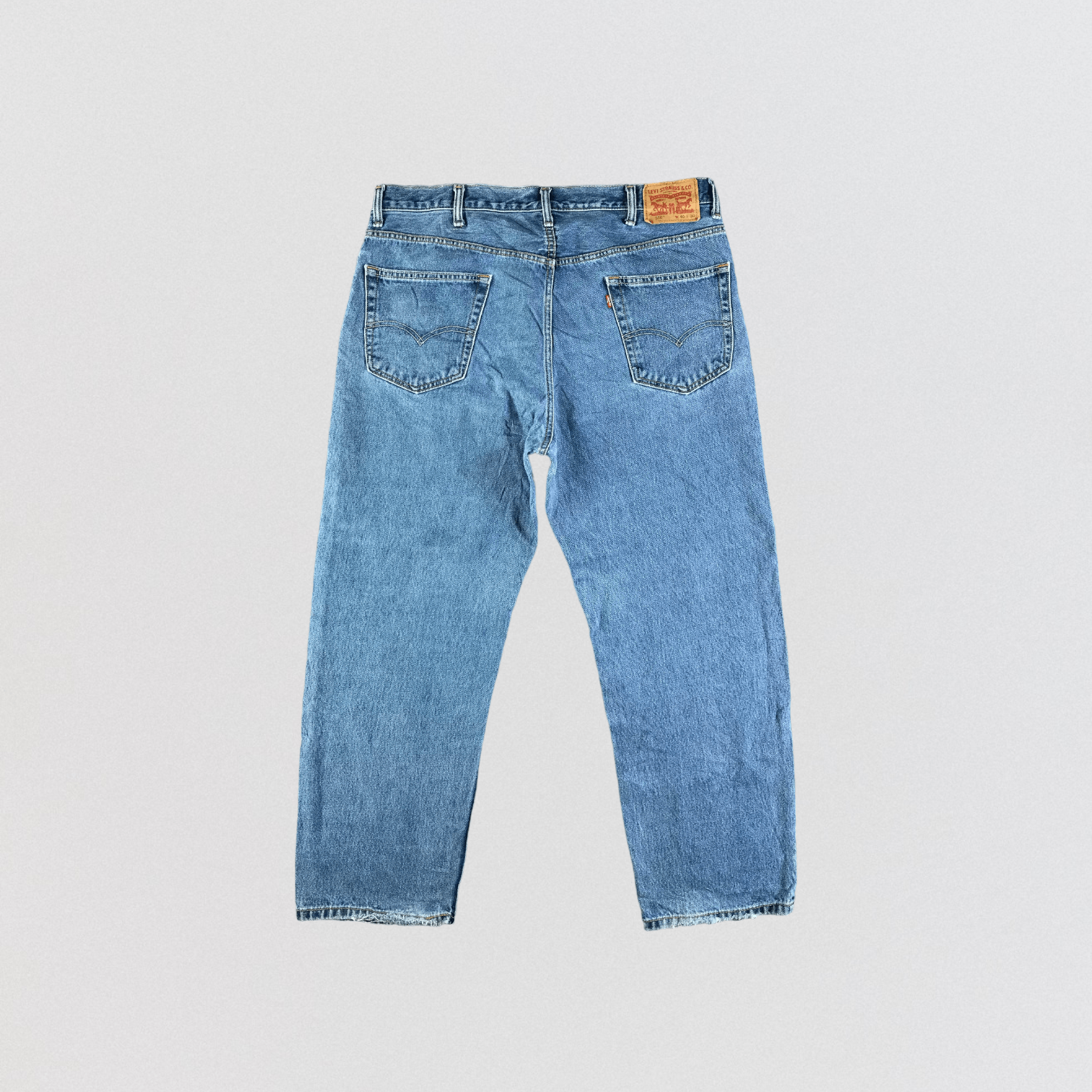 Levi's × Vintage Vintage Blue Wash Levis 550 Jeans-JM3493 Size US 41 - 2 Thumbnail
