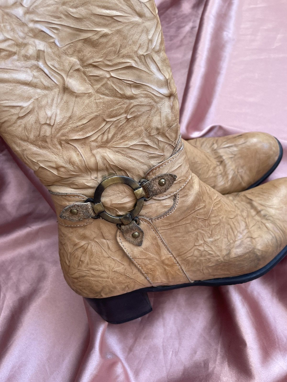 Vintage y2k boots leather Size US 7.5 / IT 37.5 - 13 Thumbnail