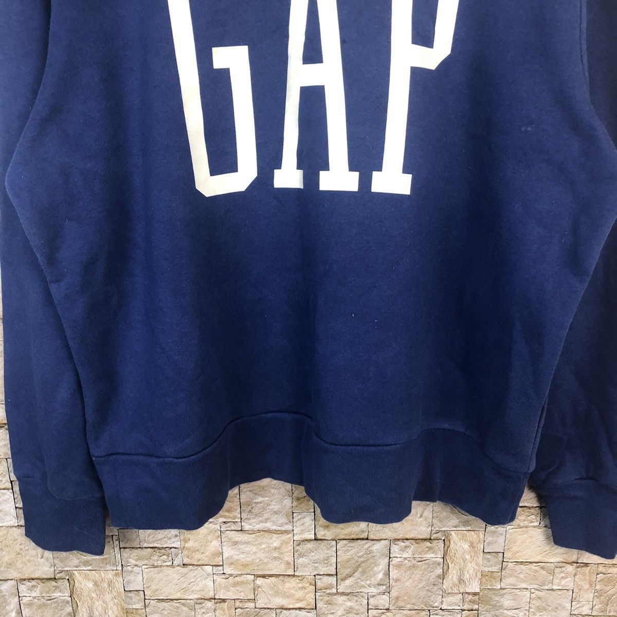 Gap Gap Dark Blue Sweatshirt vintage like kenye west #A29 Size US XL / EU 56 / 4 - 6 Thumbnail