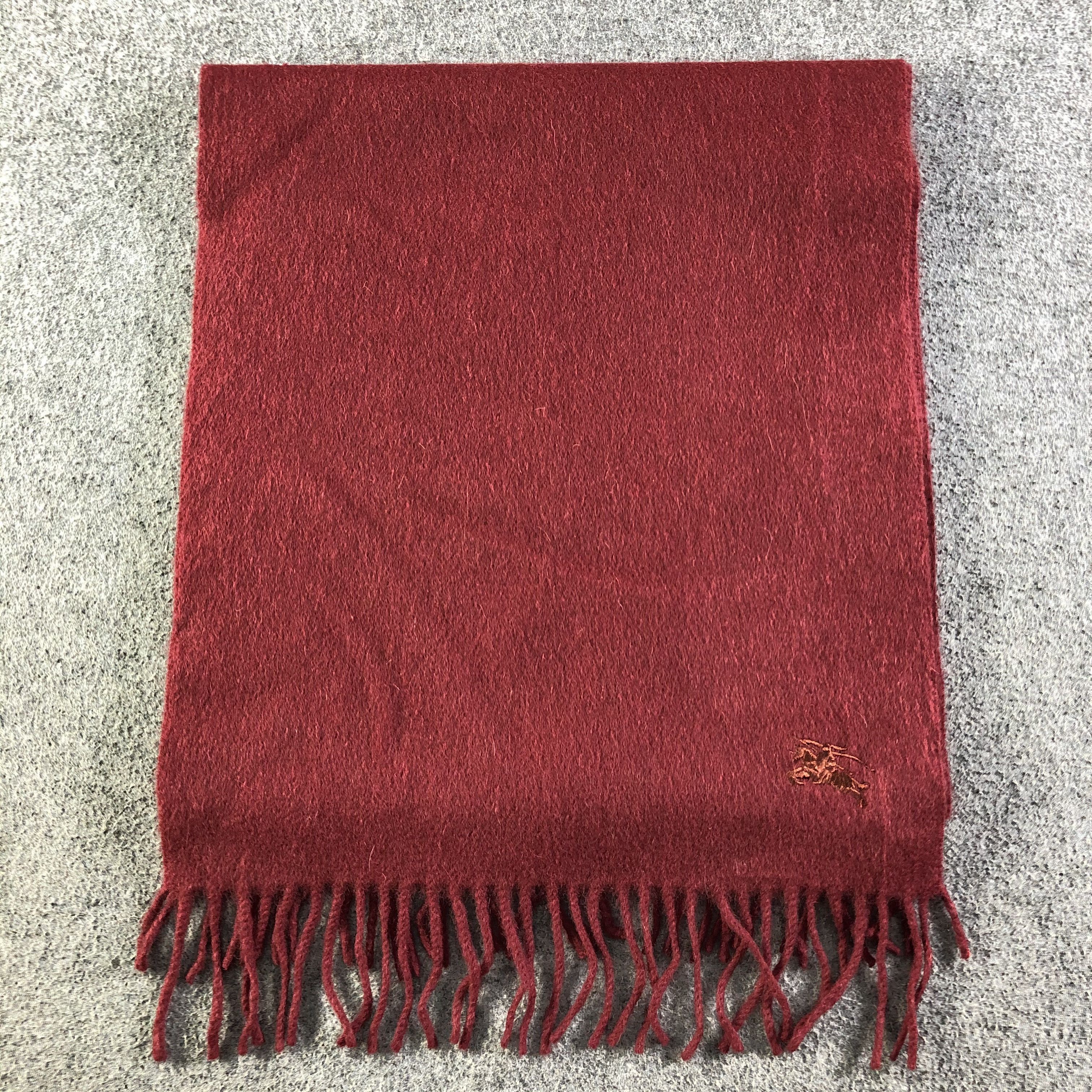 Burberry Burberry Cashmere Scarf / Muffler / Neckwear Size ONE SIZE - 4 Thumbnail