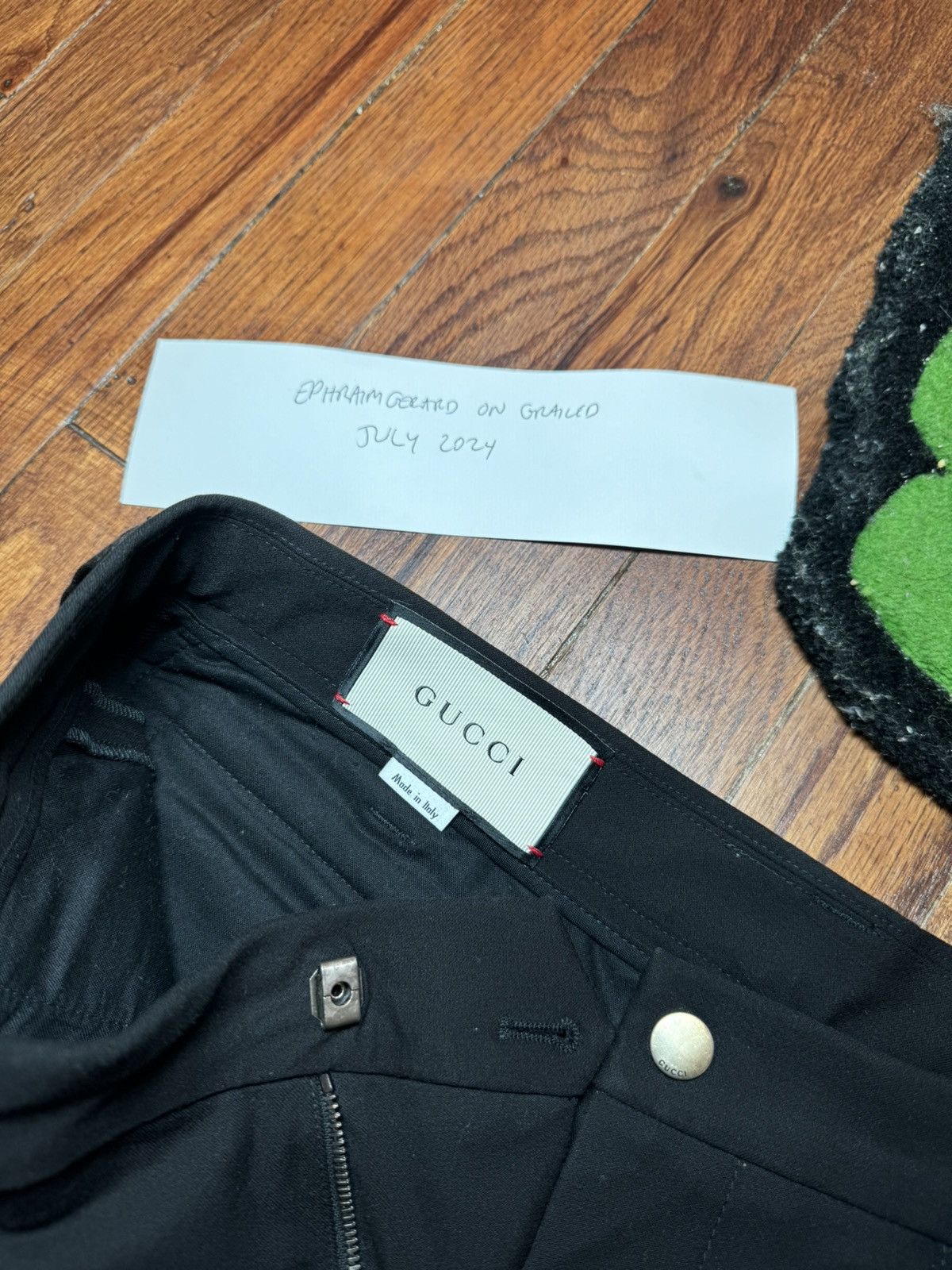 Gucci Gucci Sideline Moto Look Trousers Pants size 32 Size US 32 / EU 48 - 5 Thumbnail