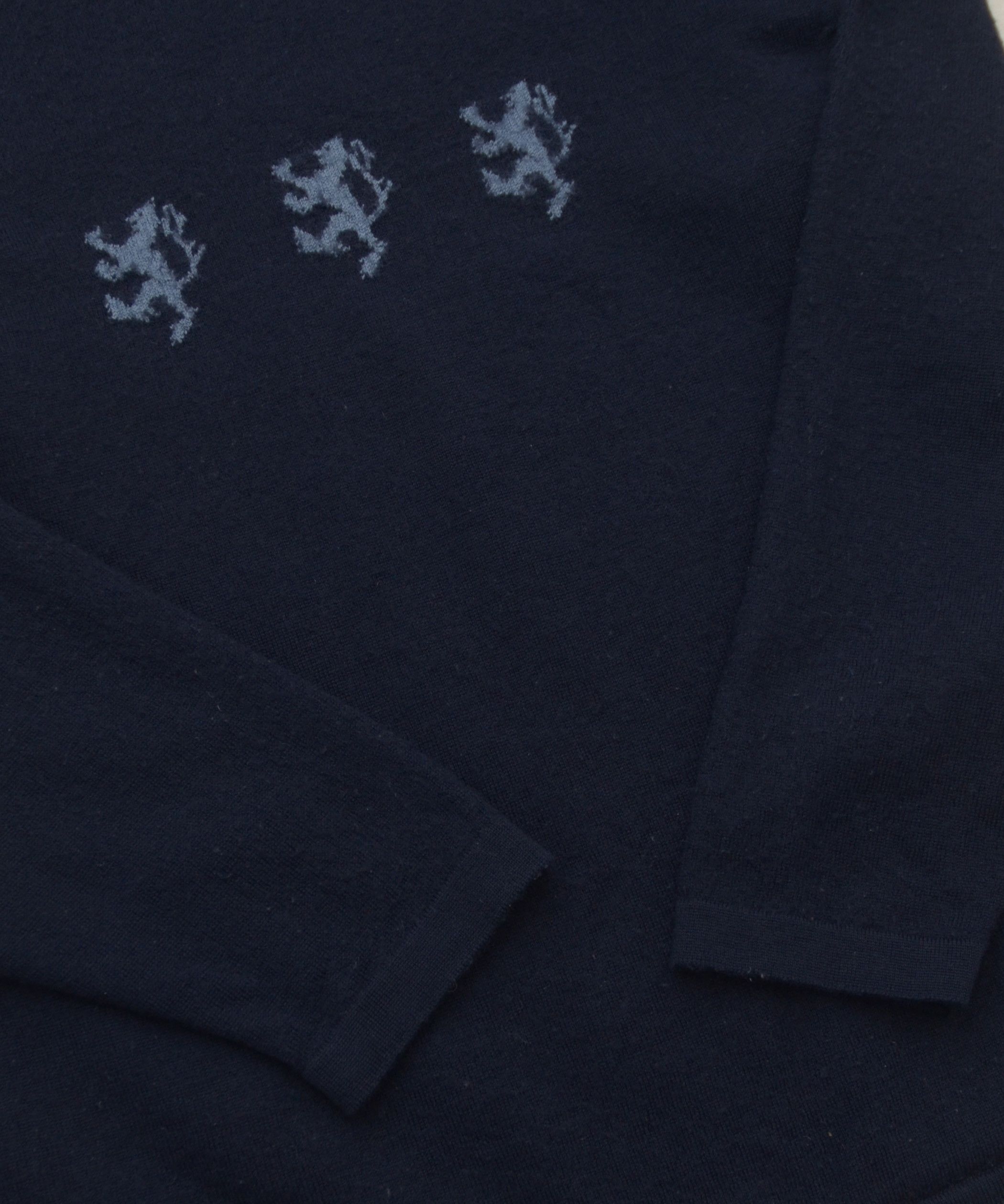 Pringle Of Scotland × Vintage Vintage Pringle SCOTLAND Sports Wool Knit Golf Sweater Logo Size US L / EU 52-54 / 3 - 8 Thumbnail